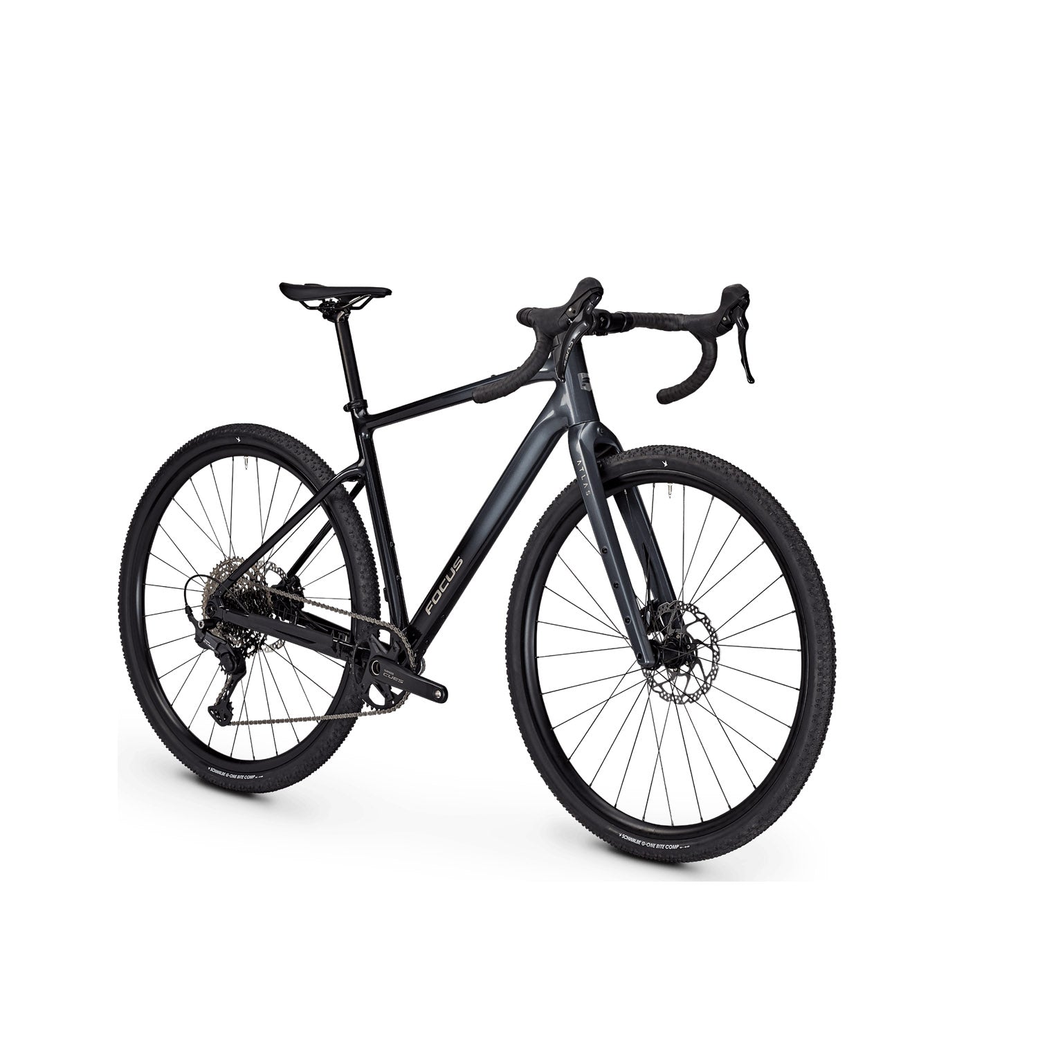 Focus Atlas 6.7 F26 Steel Grey / Diamond Black Medium - Ultimate Cycles Nowra