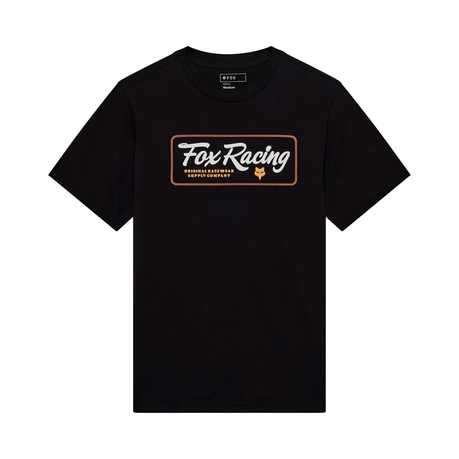 Fox Fuel 195 Original SS Tee Black - Ultimate Cycles Nowra