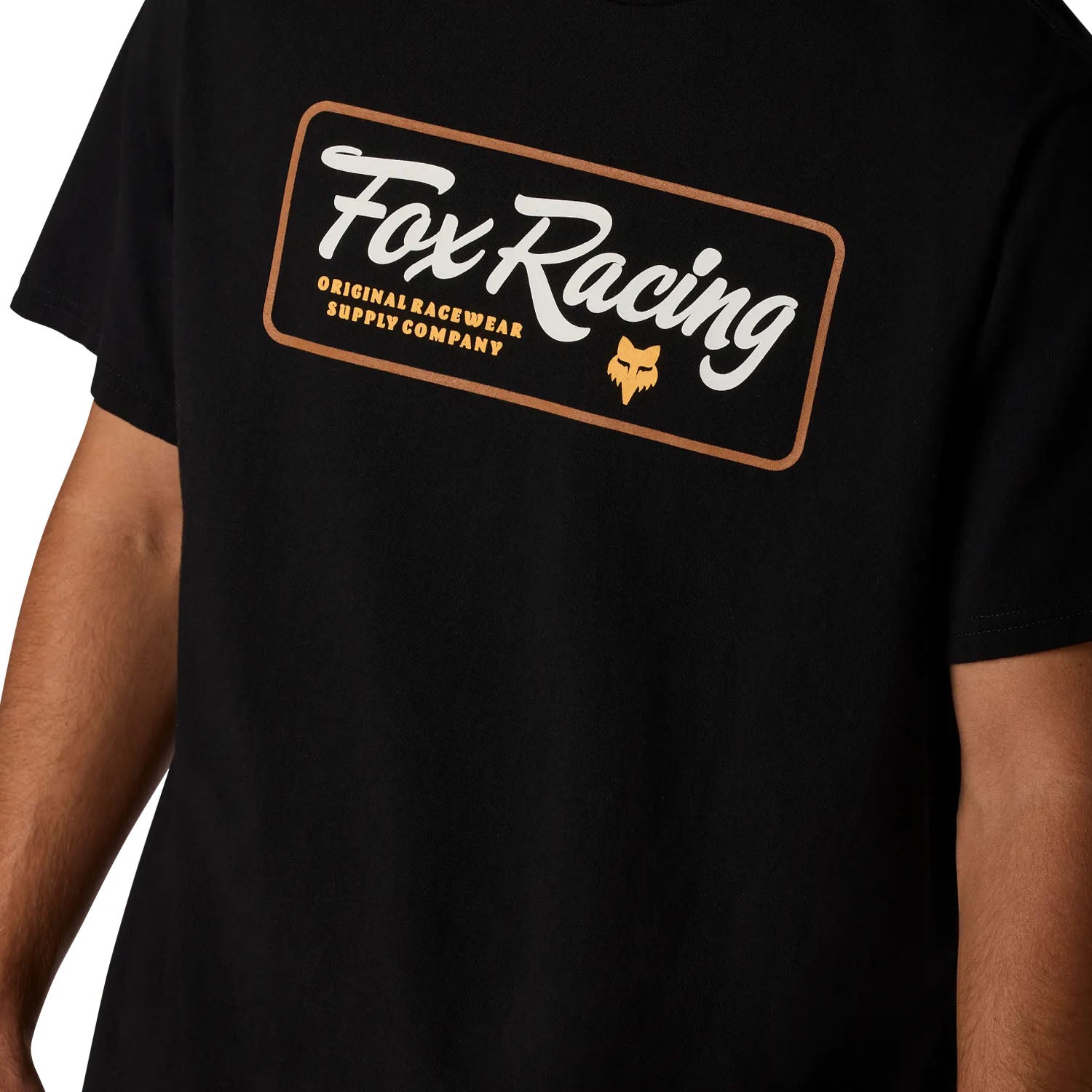 Fox Fuel 195 Original SS Tee Black - Ultimate Cycles Nowra
