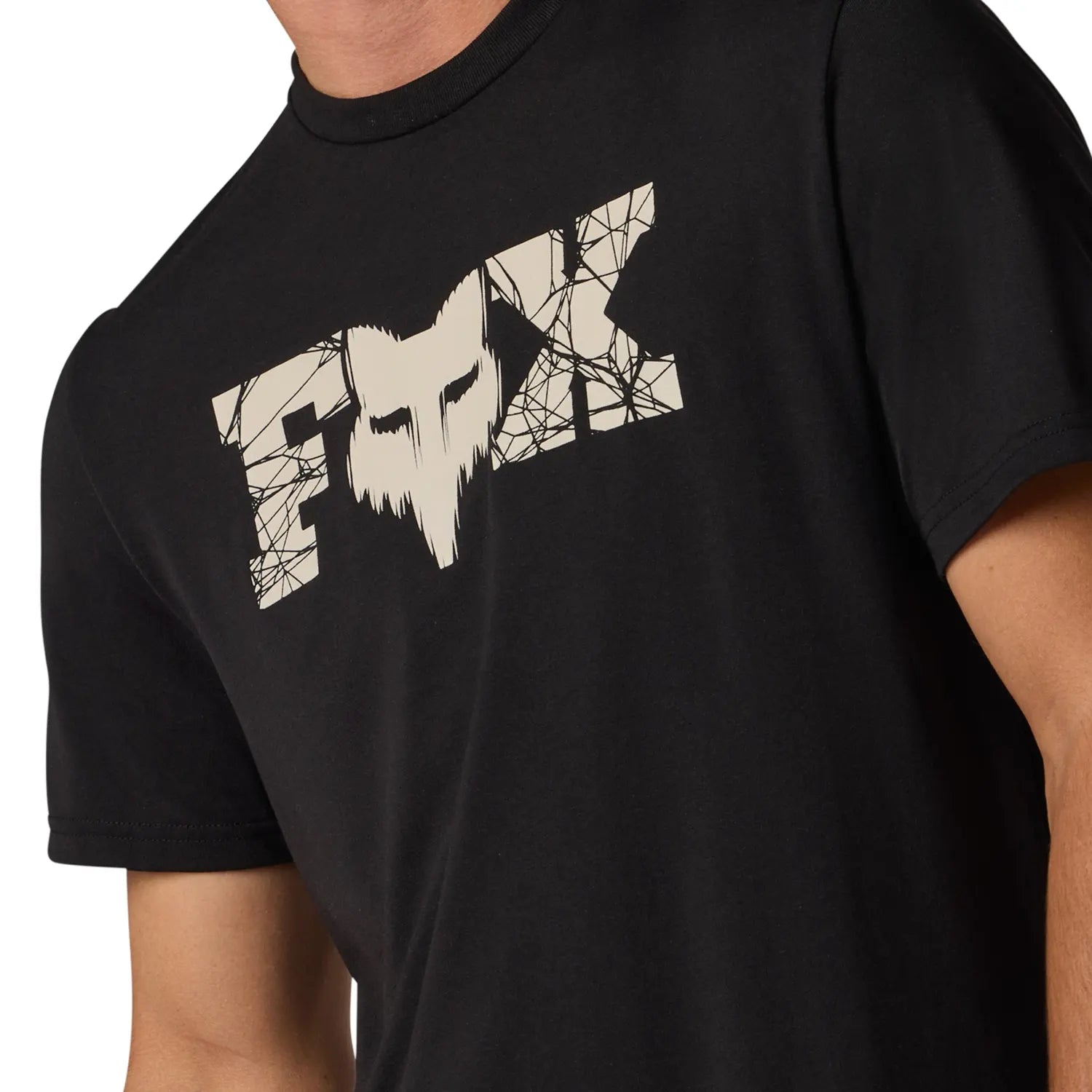 Fox Diffuse Dri-Release SS Tee Black - Ultimate Cycles Nowra