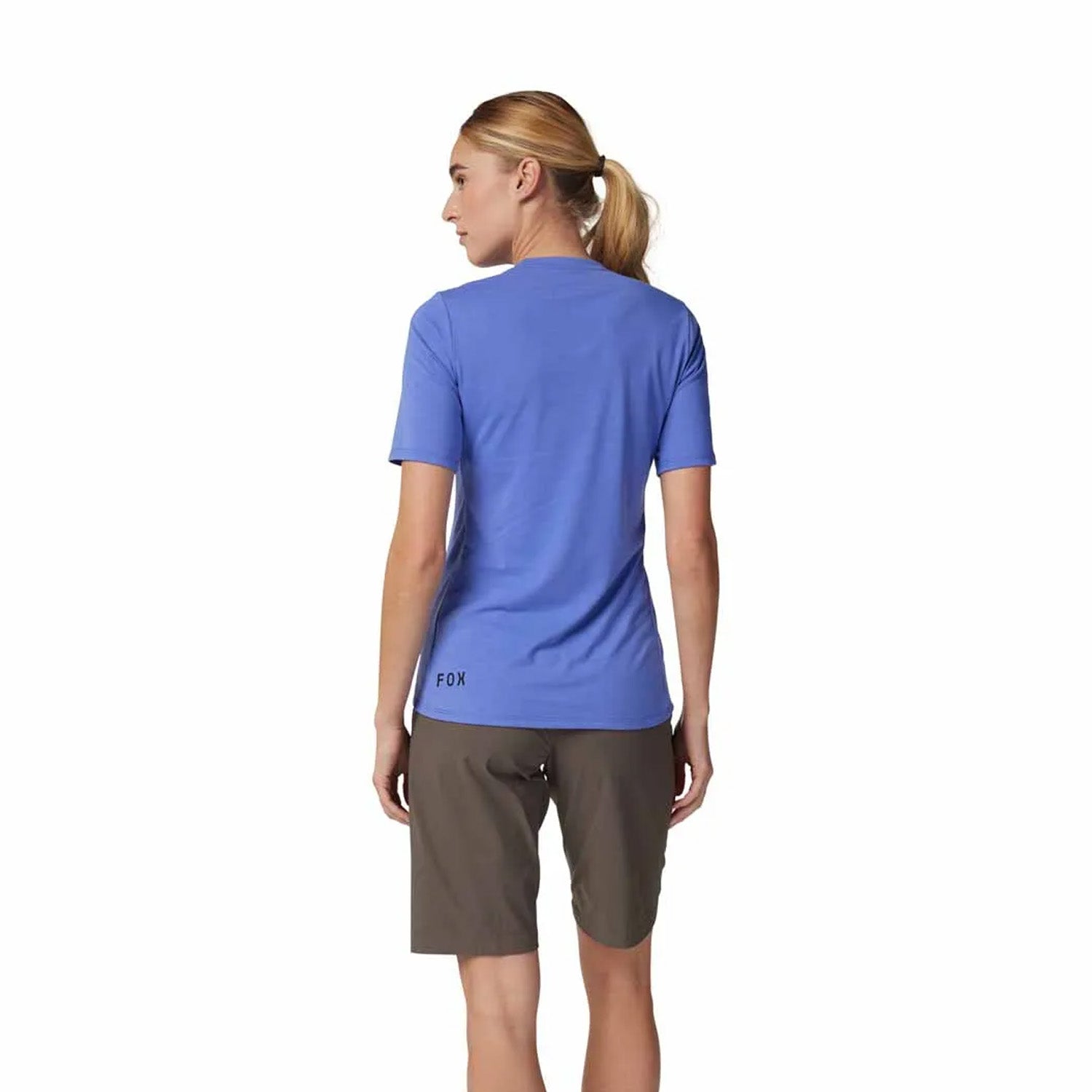 Fox Wmn Ranger Ss Jersey Foxhead Violet - Ultimate Cycles Nowra