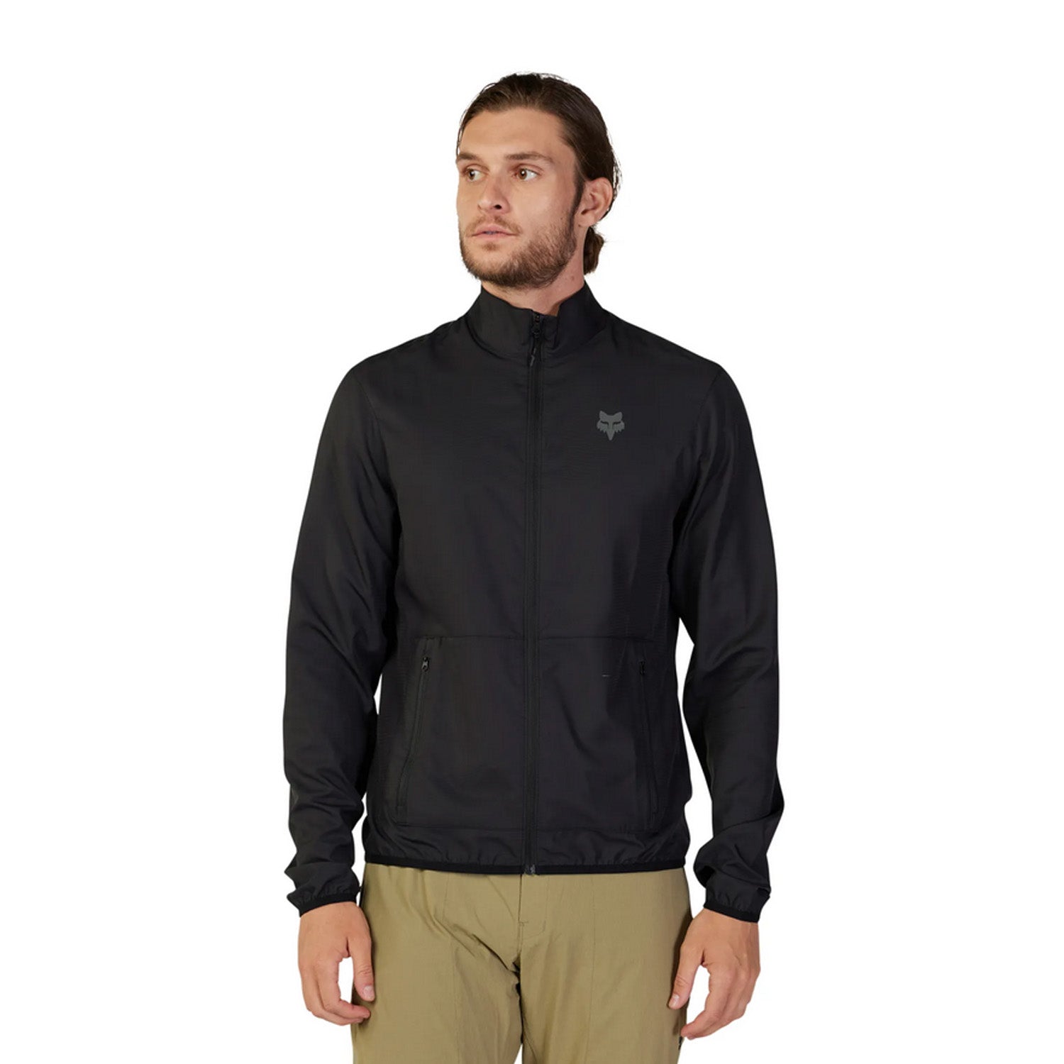 Fox Ranger Wind Jkt Black - Ultimate Cycles Nowra