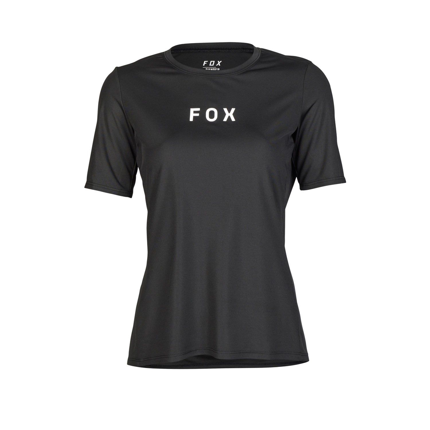 Fox Wmns Ranger Ss Jersey Wordmark Blk - Ultimate Cycles Nowra