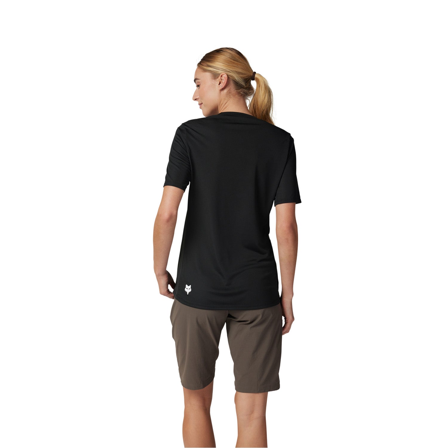 Fox Wmns Ranger Ss Jersey Wordmark Blk - Ultimate Cycles Nowra