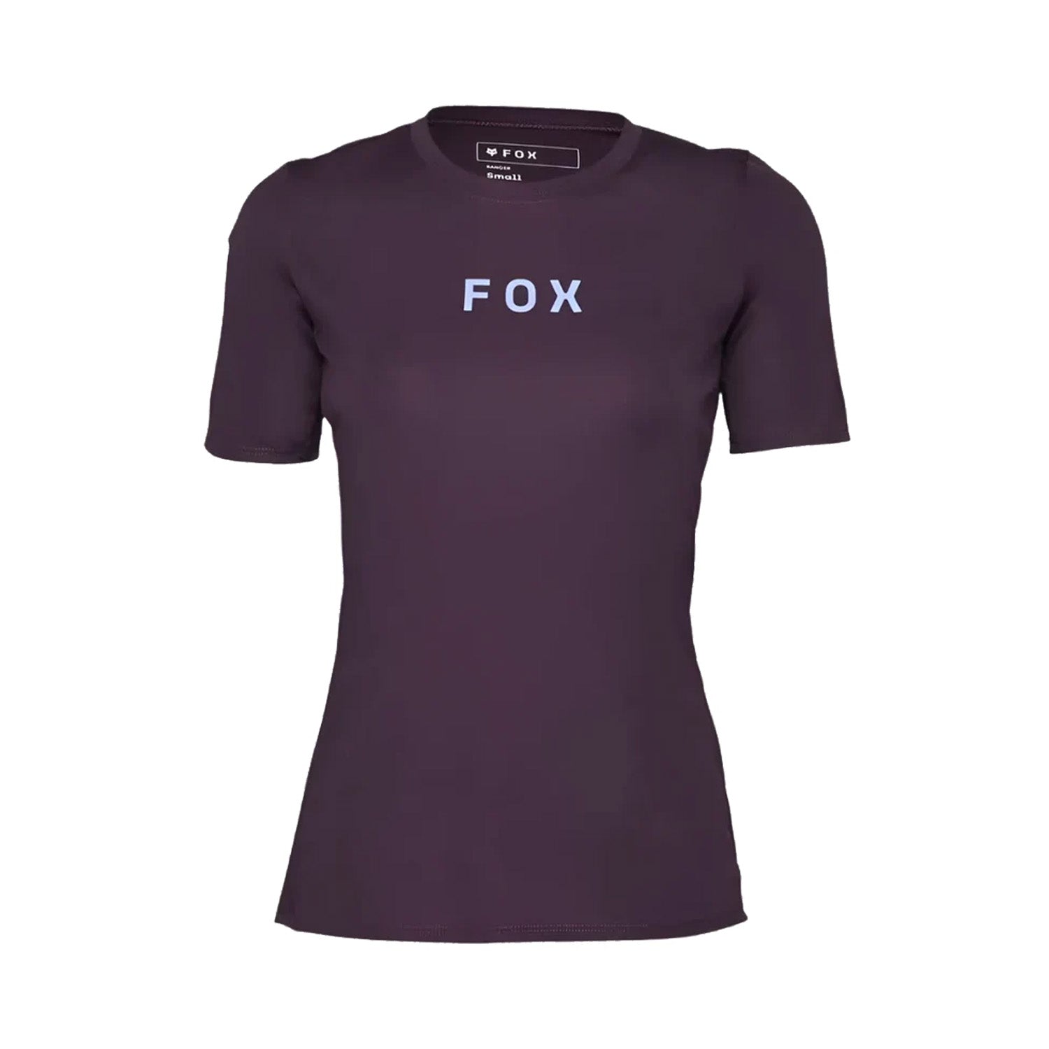 Fox Wmns Ranger Ss Jersey Wordmark Drkpur - Ultimate Cycles Nowra