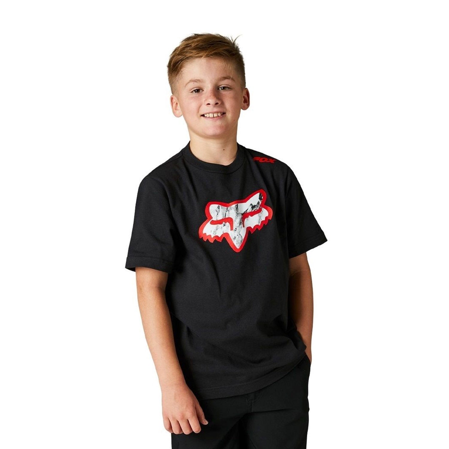Fox Youth Karrera Head SS Tee Black - Ultimate Cycles Nowra