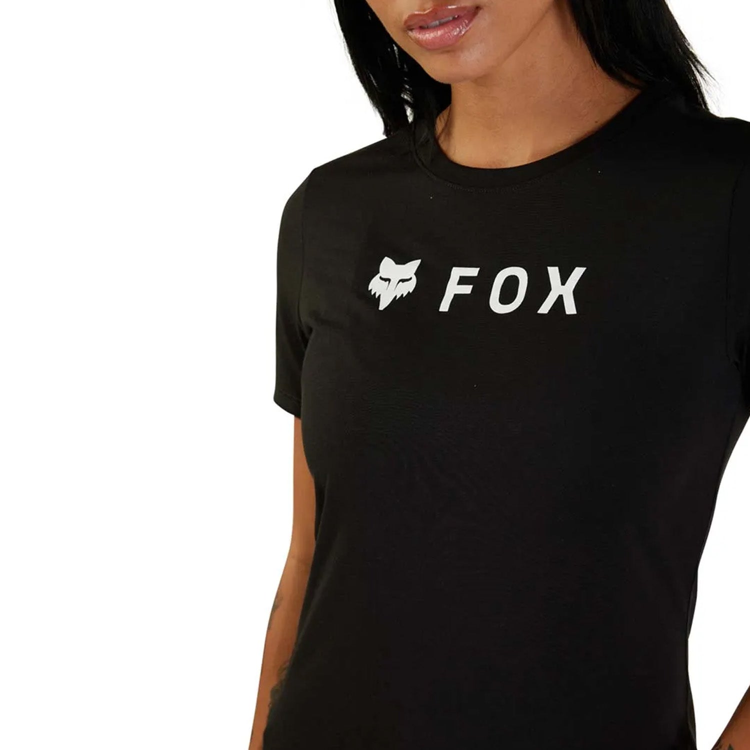 Fox Wmns Absolute Tech Tee Blk - Ultimate Cycles Nowra