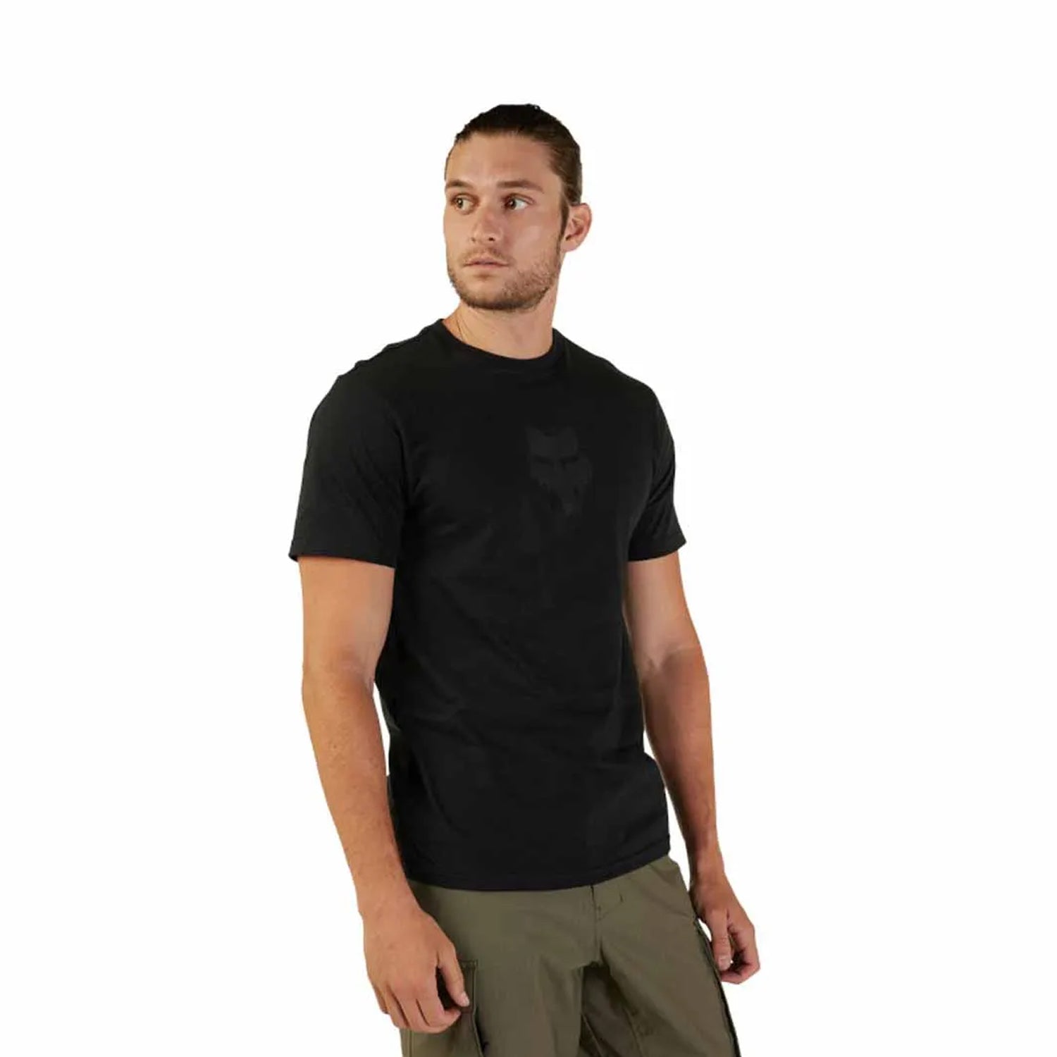 Fox Head Ss Prem Tee Blk/Blk - Ultimate Cycles Nowra