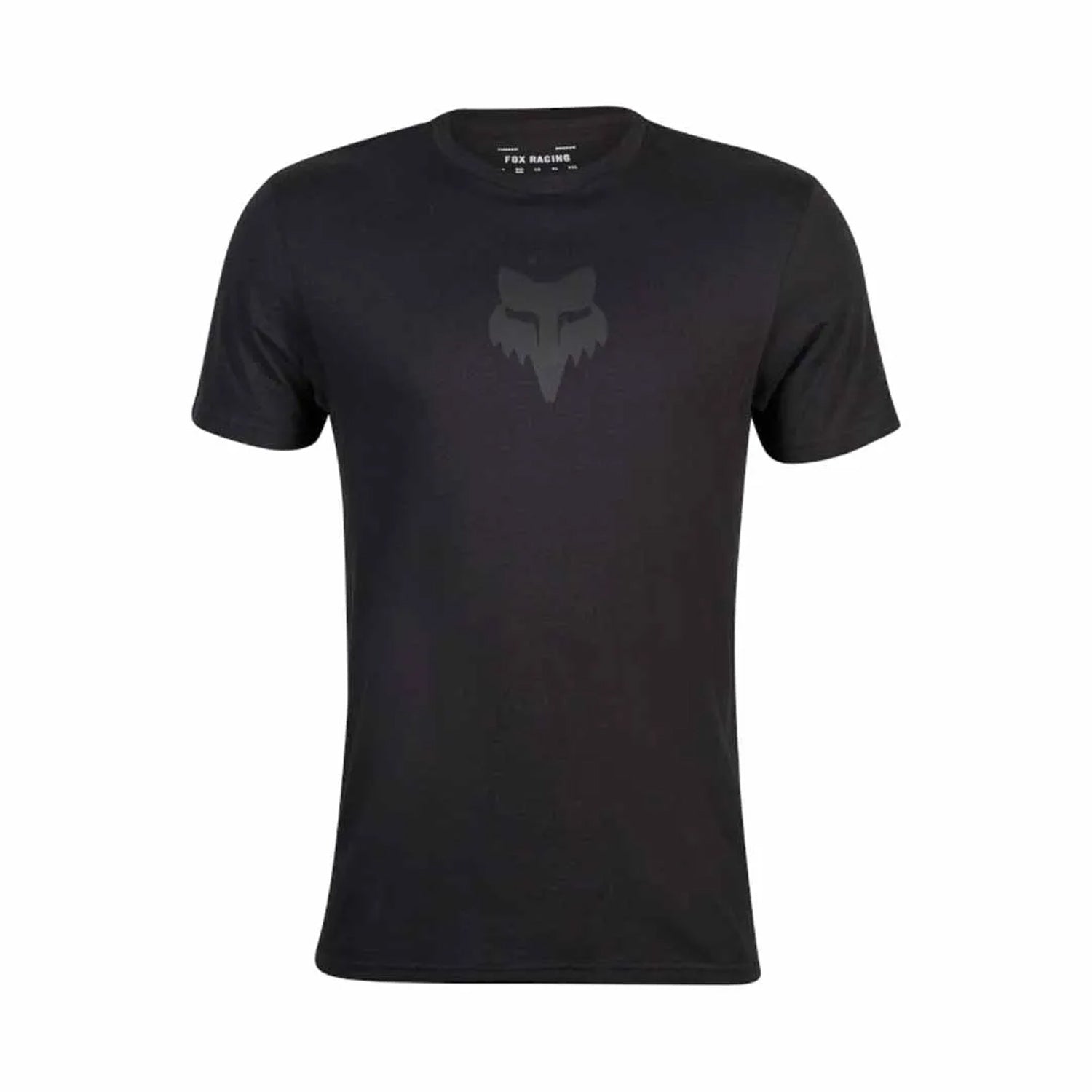 Fox Head Ss Prem Tee Blk/Blk - Ultimate Cycles Nowra