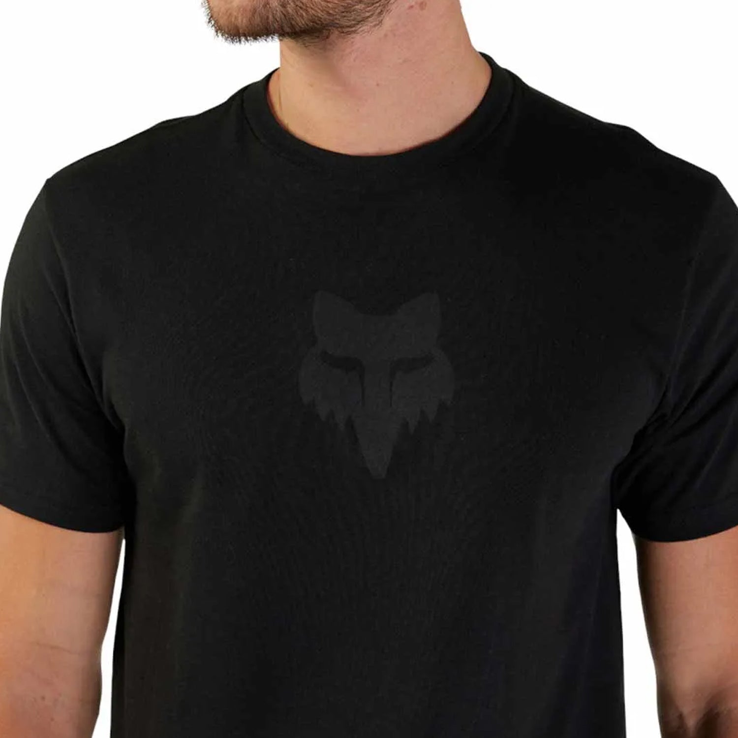 Fox Head Ss Prem Tee Blk/Blk - Ultimate Cycles Nowra
