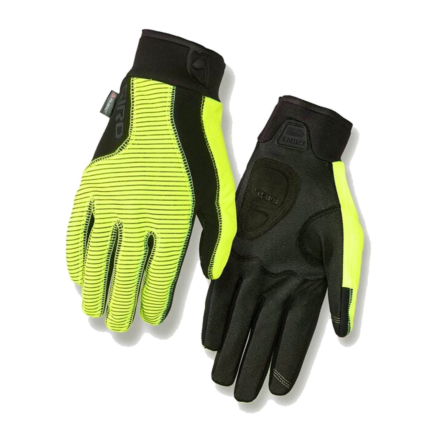 Giro Blaze 2.0 Glove Fluorescent Yellow / Black M - Ultimate Cycles Nowra