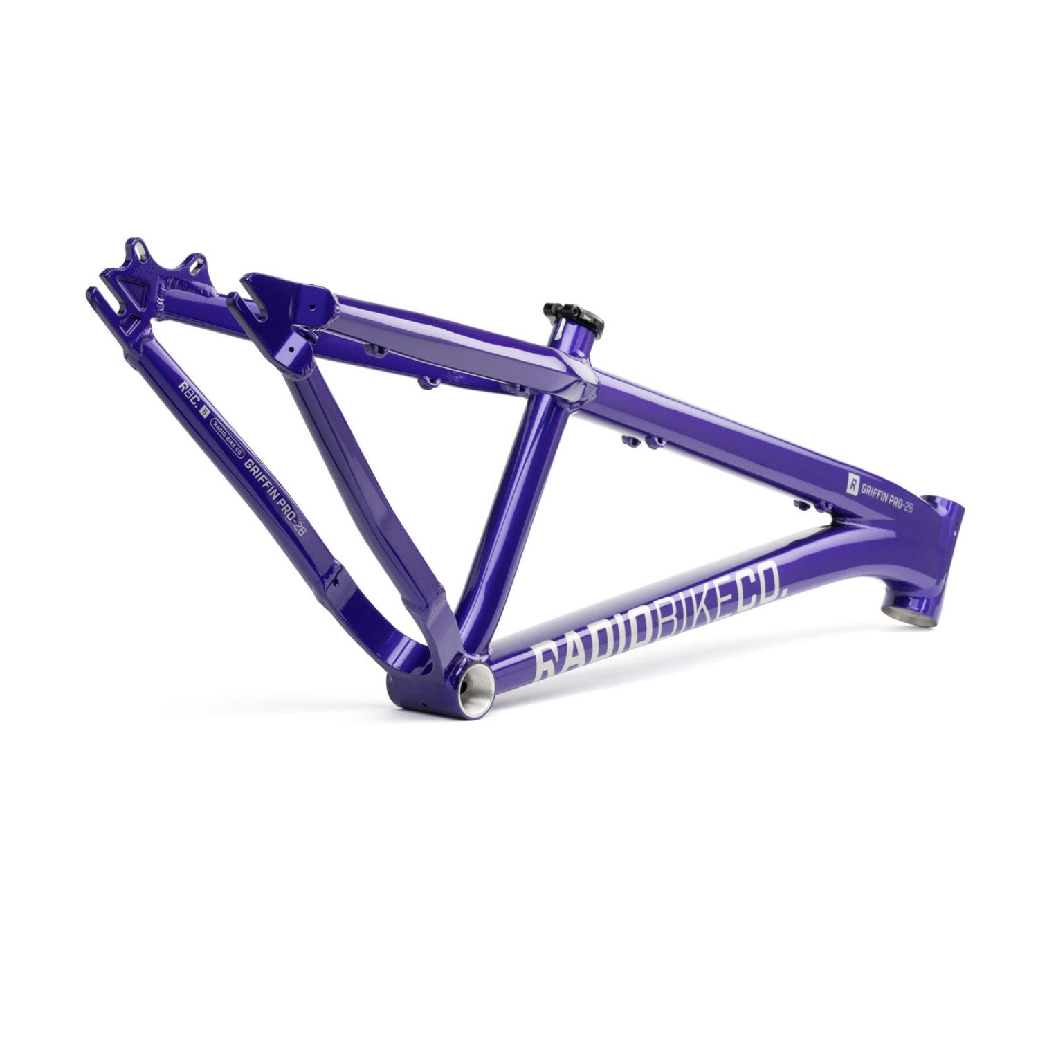 Radio Griffin Pro 26" Dirtjump Frame Purple - Ultimate Cycles Nowra