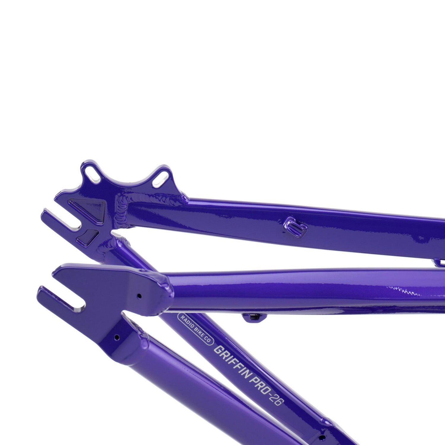 Radio Griffin Pro 26" Dirtjump Frame Purple - Ultimate Cycles Nowra