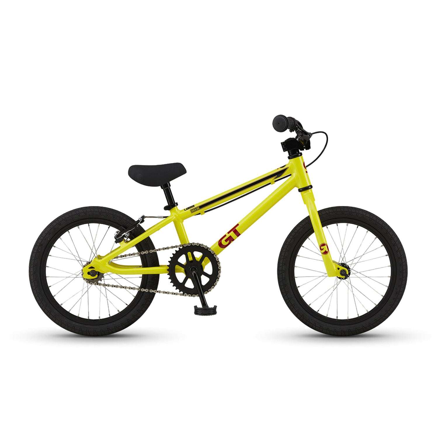 Gt Bmx 16" Mach One Yellow Os - Ultimate Cycles Nowra