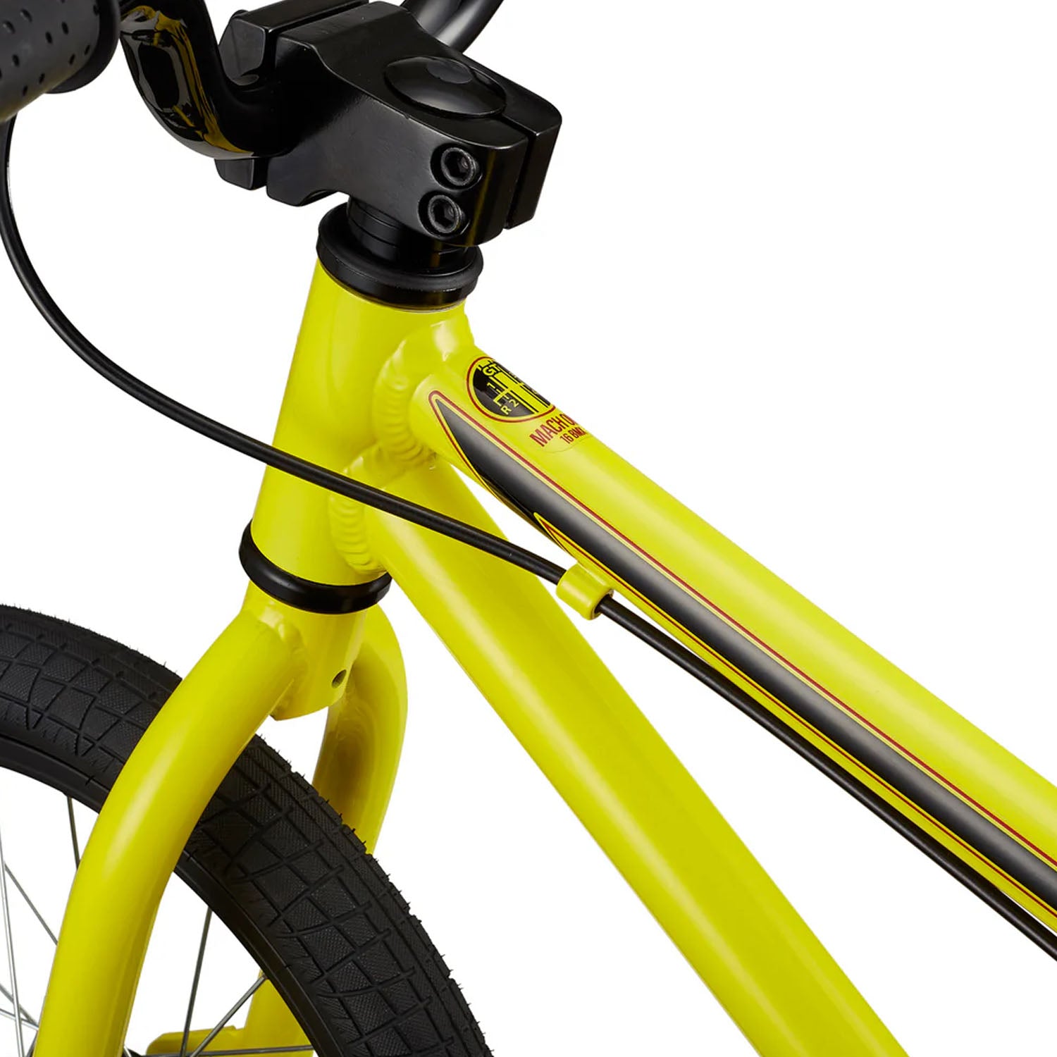 Gt Bmx 16" Mach One Yellow Os - Ultimate Cycles Nowra