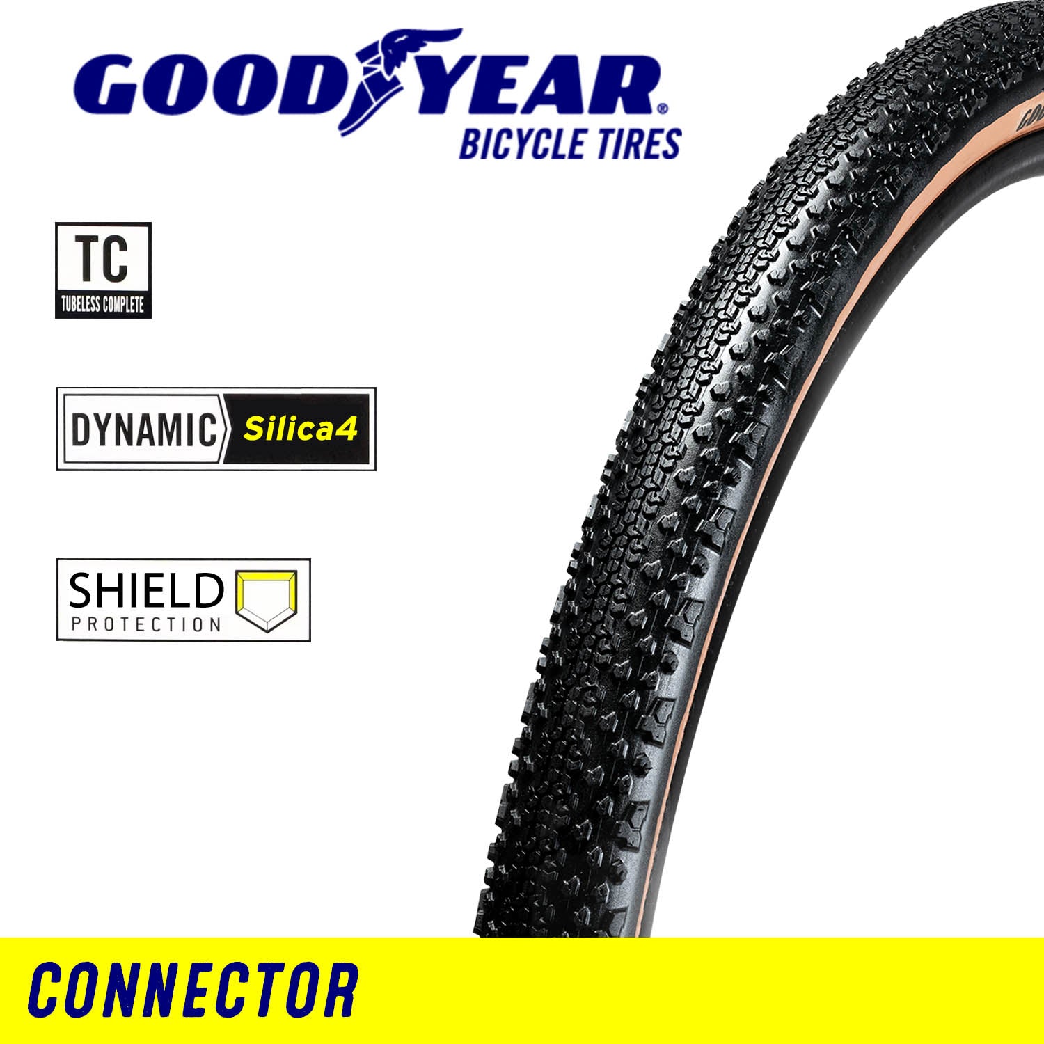 Goodyear Connector Ultimate 700 X 40 Tlr Silica4 Tan - Ultimate Cycles Nowra
