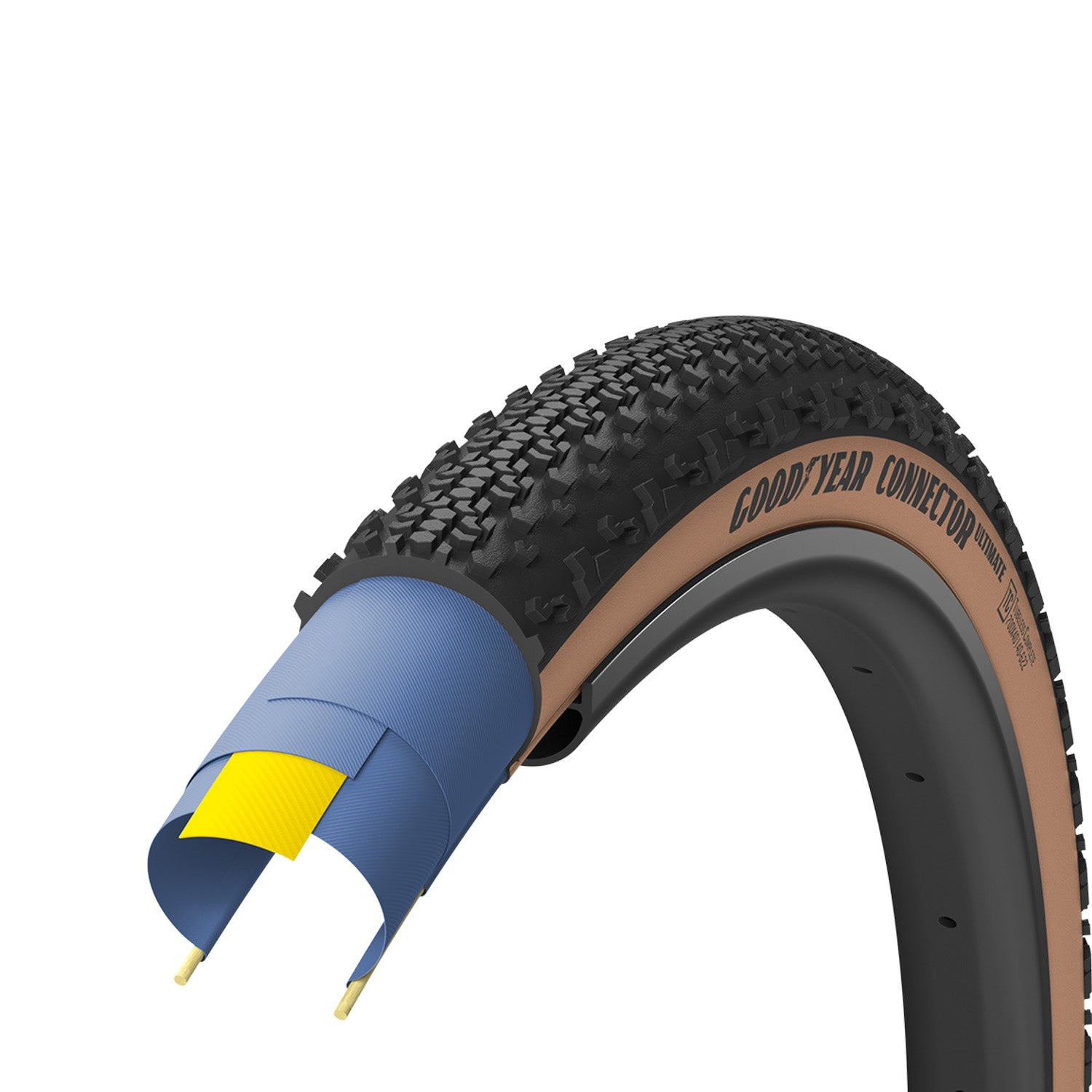 Goodyear Connector Ultimate 700 X 40 Tlr Silica4 Tan - Ultimate Cycles Nowra