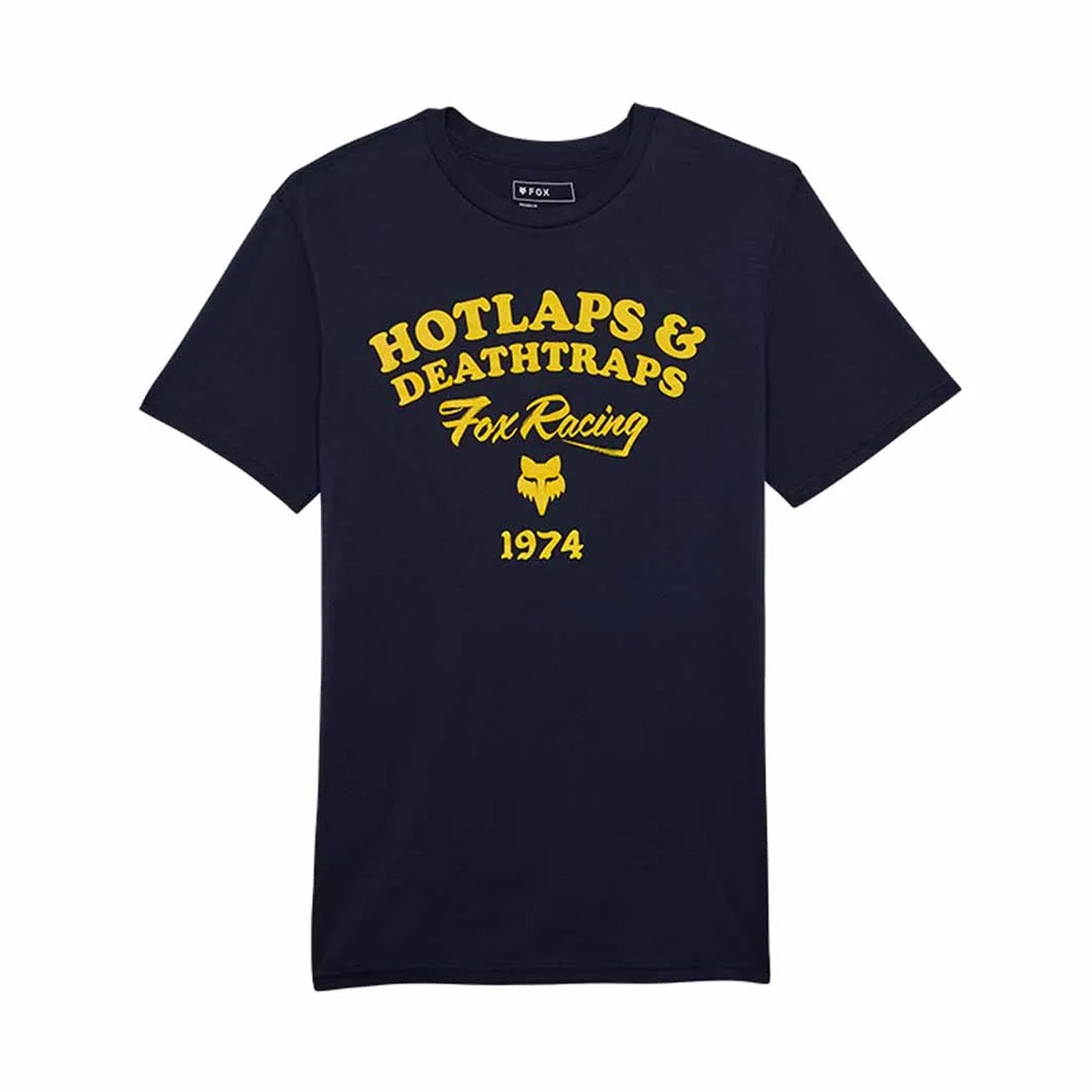 Fox Hotlaps Ss Prem Tee Midnight - Ultimate Cycles Nowra