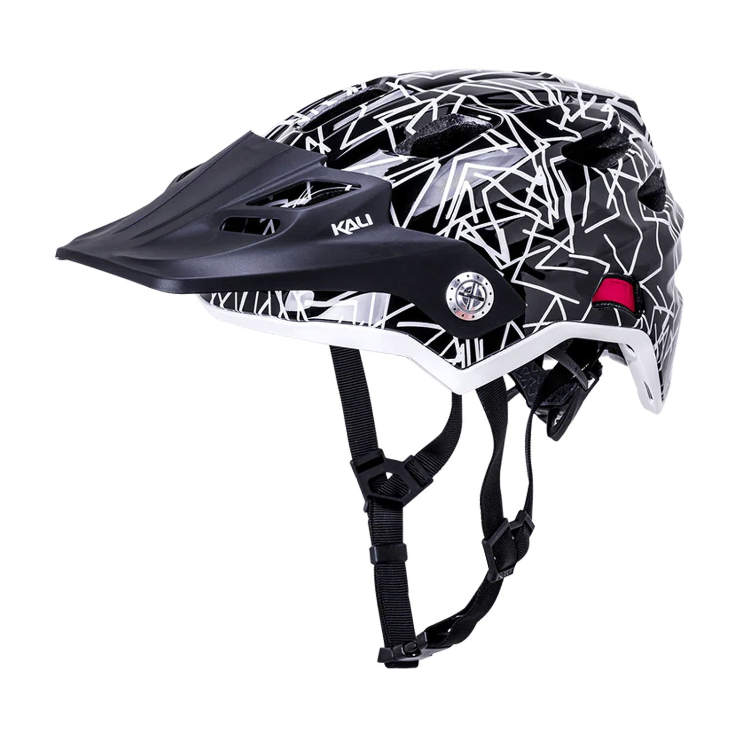Kali Maya Full Face Kids Helmet 50 - 54cm Segment Mono - Ultimate Cycles Nowra