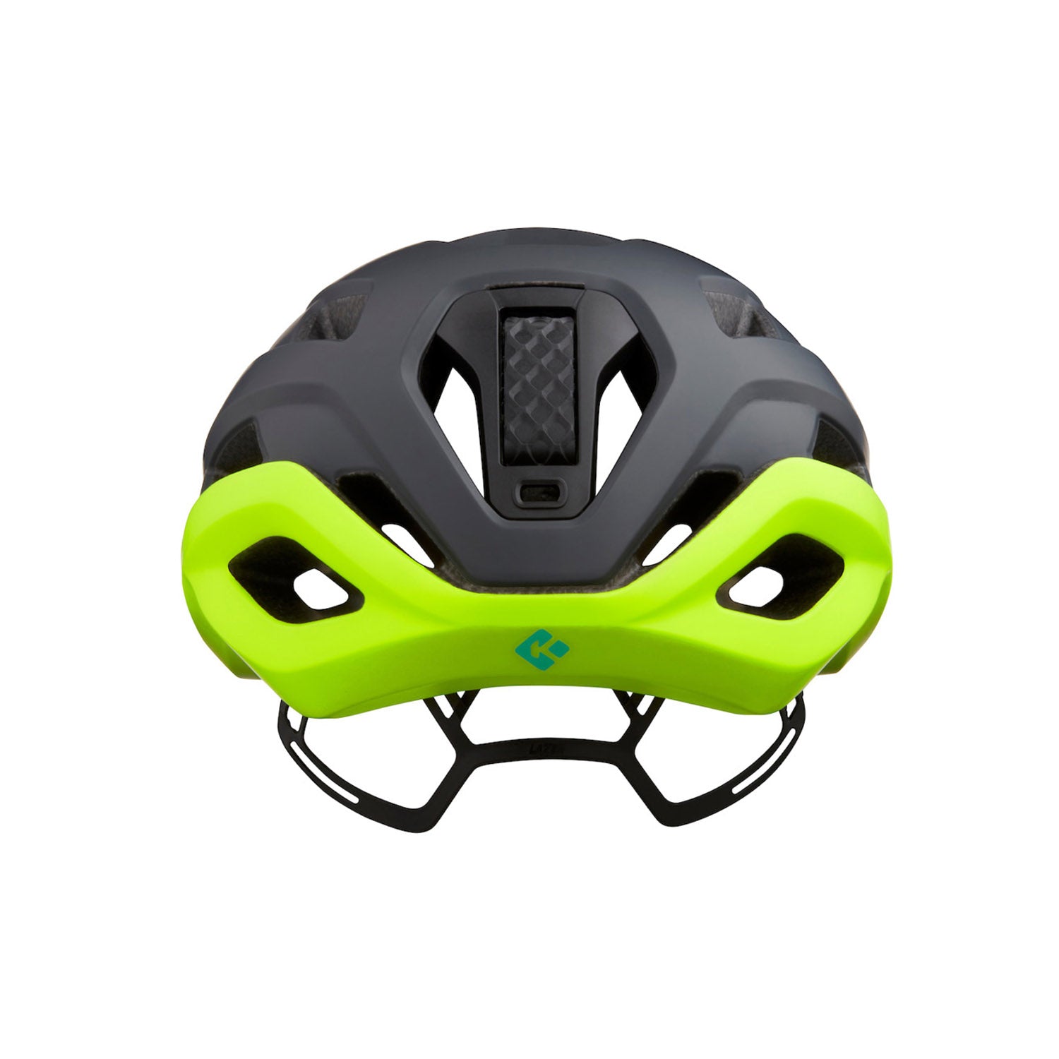 Lazer Strada Kc Matte Dark Grey/yellow Flash - Ultimate Cycles Nowra