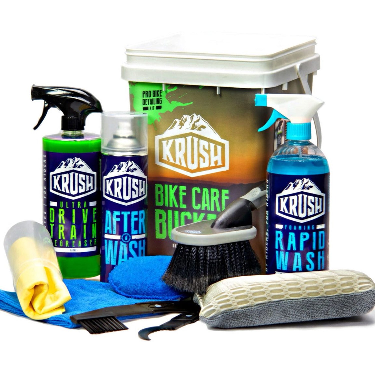 Krush Pro Bike Detailing Bucket Kit - Ultimate Cycles Nowra