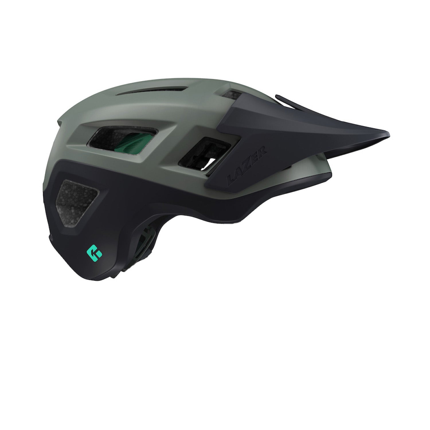 Lazer Coyote Kc Matte Dark Green - Ultimate Cycles Nowra