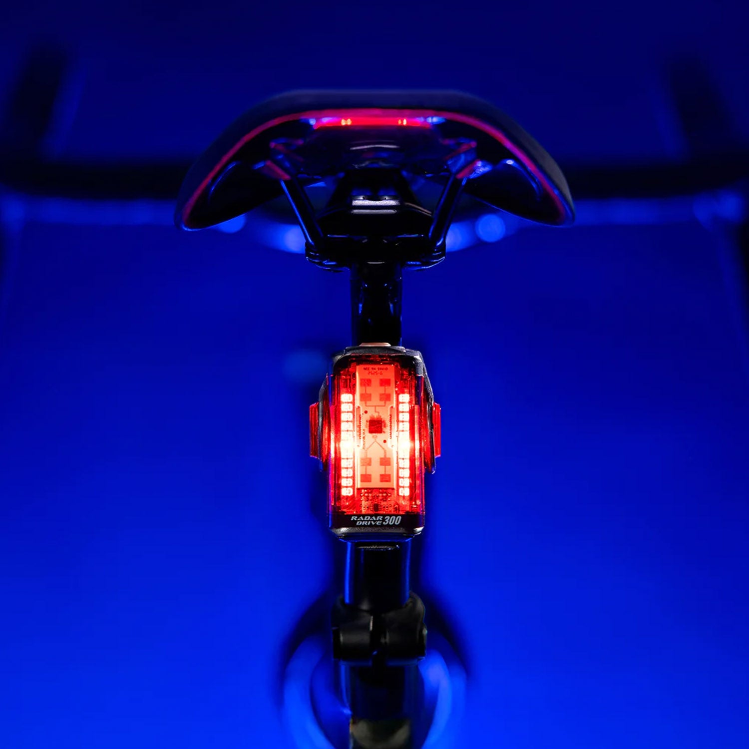 Lezyne Radar React System Rear Radar + 300 Lumen Light and Front 1200 Lumen Light