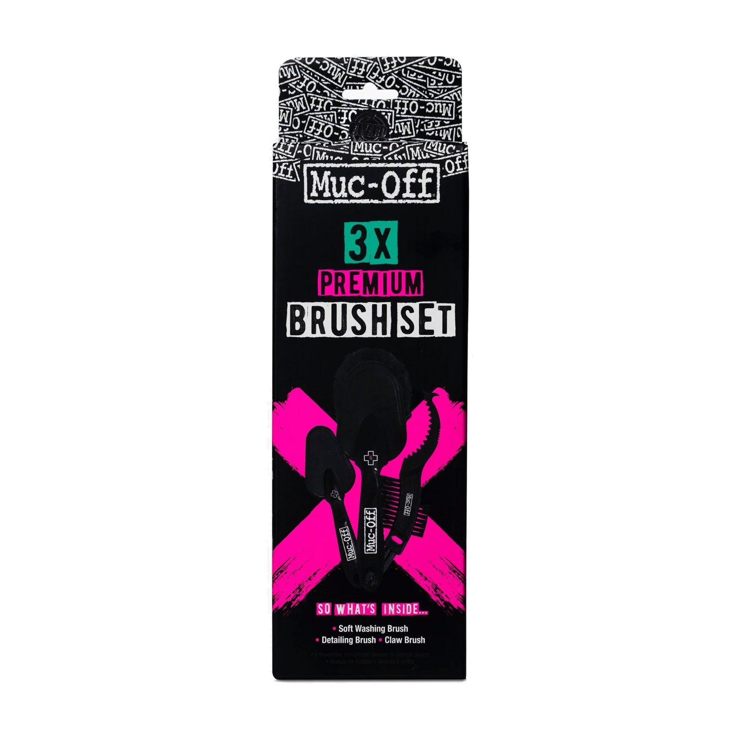 Muc-off Premium Brush Kit 3 Pack - Ultimate Cycles Nowra