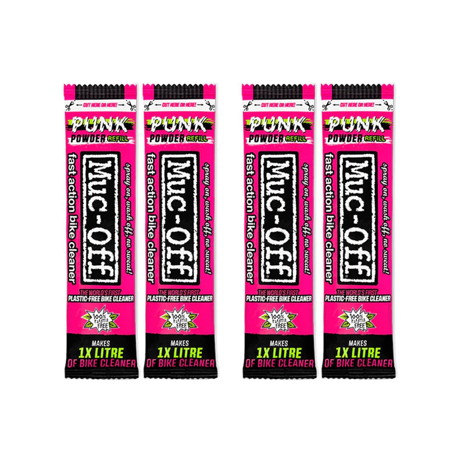 Muc-off Punk Powder Refill 4 Pak - Ultimate Cycles Nowra