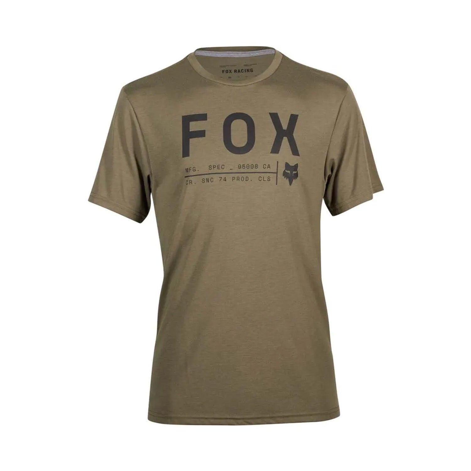 Fox Non Stop Ss Tech Tee Olvgrn - Ultimate Cycles Nowra