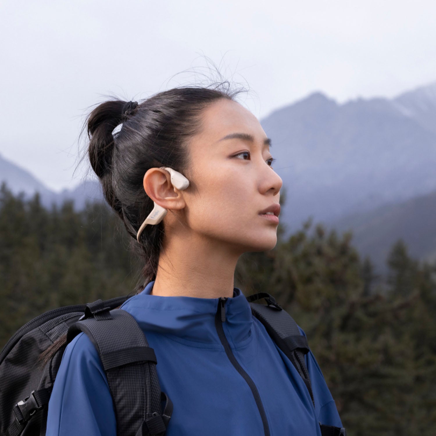 Shokz Openrun Pro Mini Beige - Ultimate Cycles Nowra