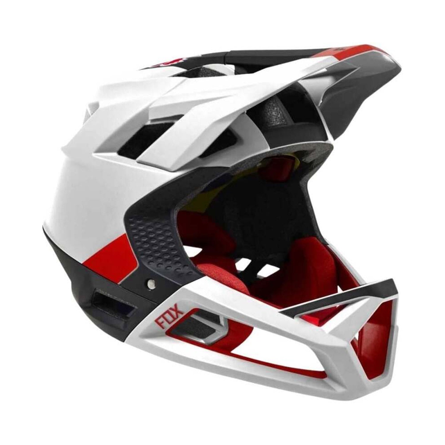 Fox Proframe Blocked As Blk/wht - Ultimate Cycles Nowra