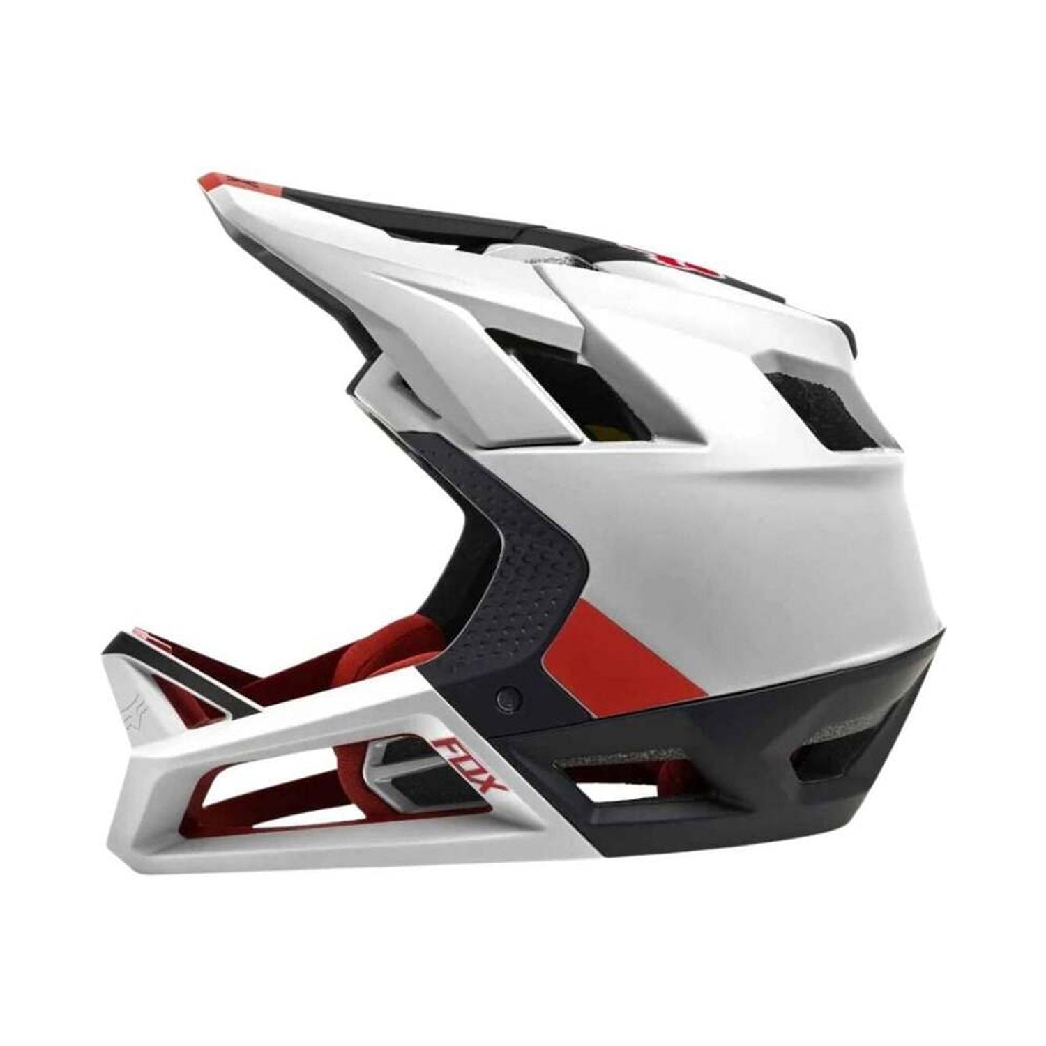 Fox Proframe Blocked As Blk/wht - Ultimate Cycles Nowra