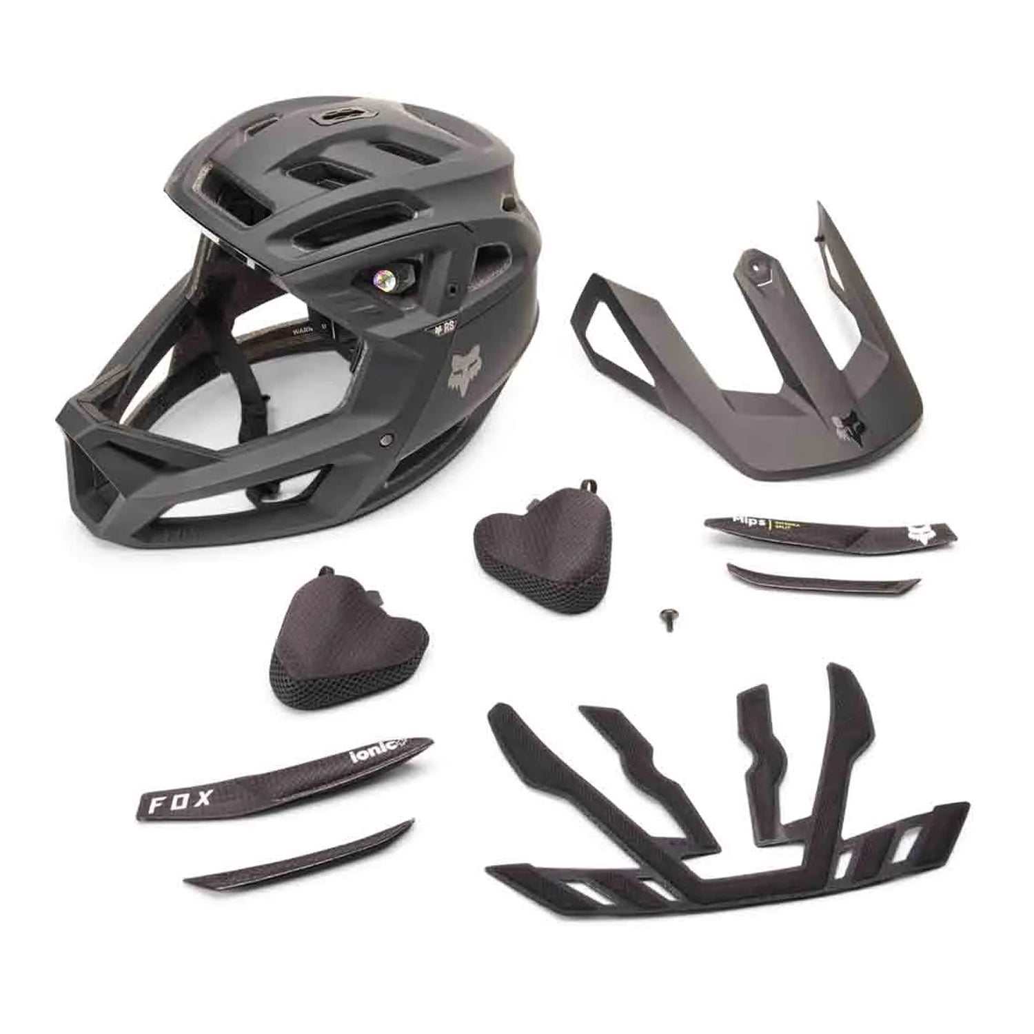 Fox Proframe Rs As Black - Ultimate Cycles Nowra