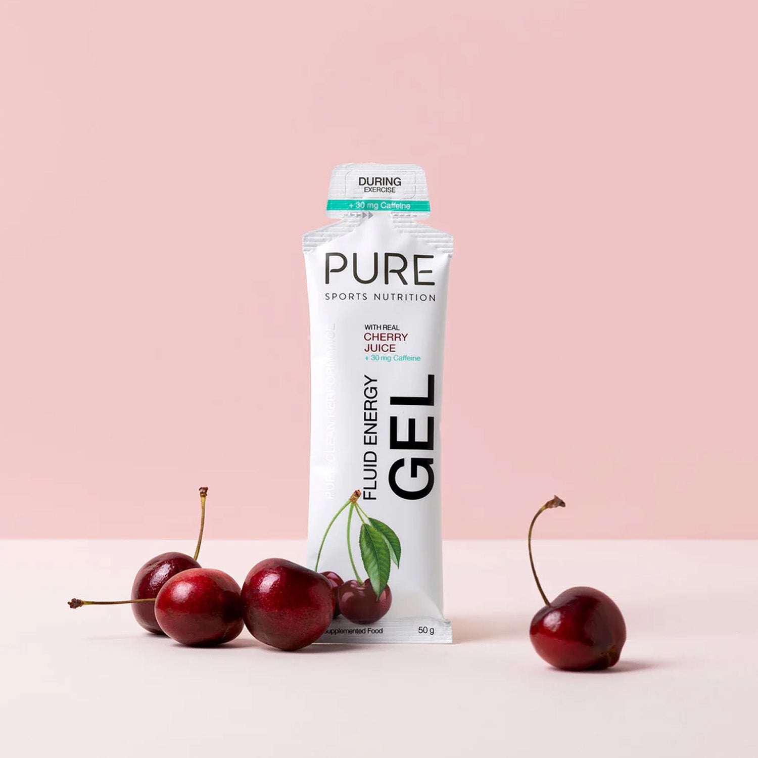Pure Fluid Energy Gel Cherry 50G - Ultimate Cycles Nowra