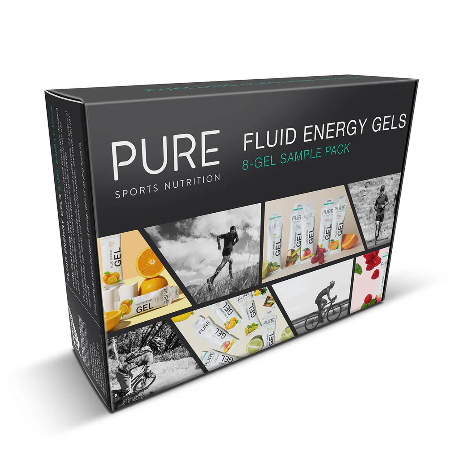 Pure Fluid Energy Gel 50g 8 Pk Sample - Ultimate Cycles Nowra