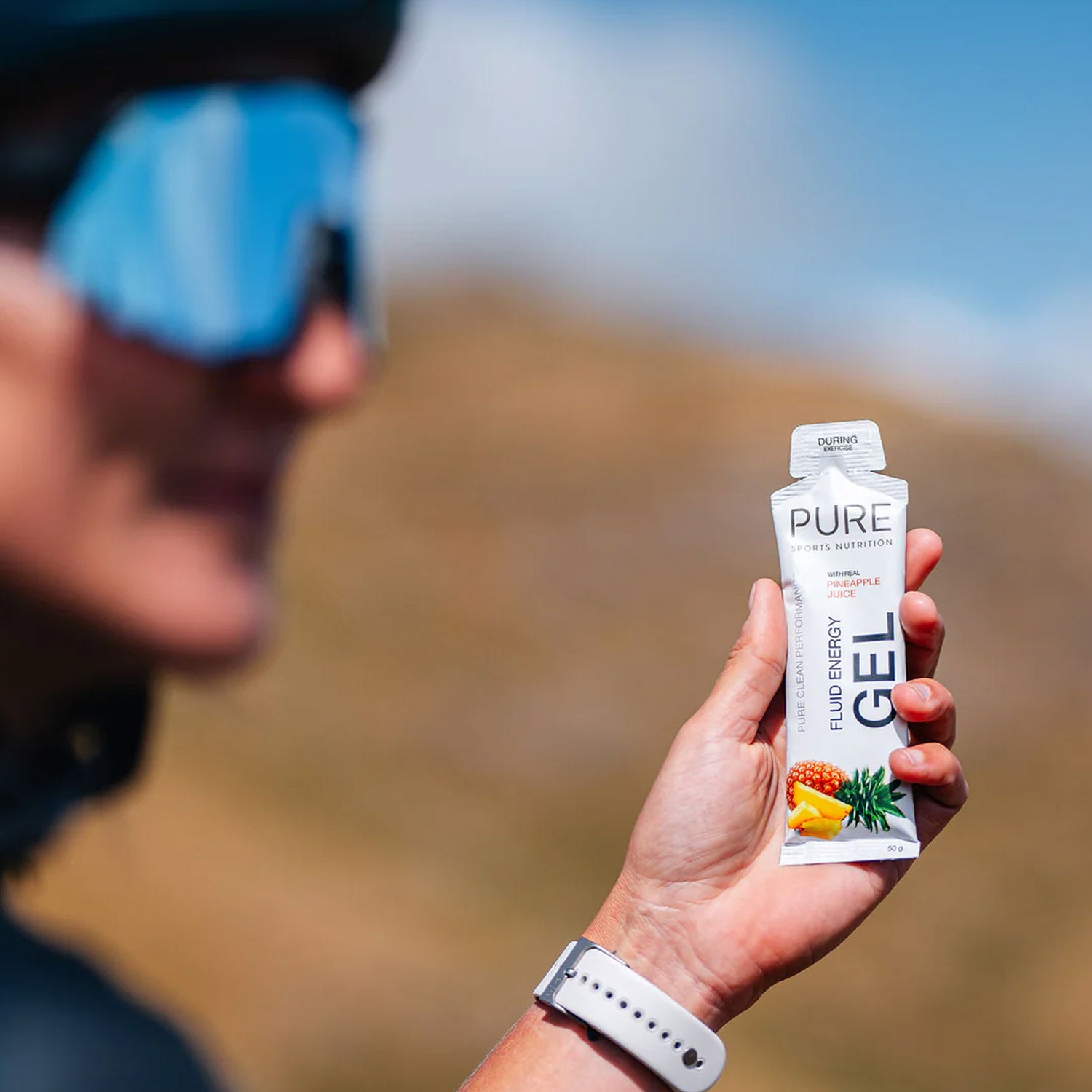 Pure Fluid Energy Gel Pineapple Juice 50G - Ultimate Cycles Nowra