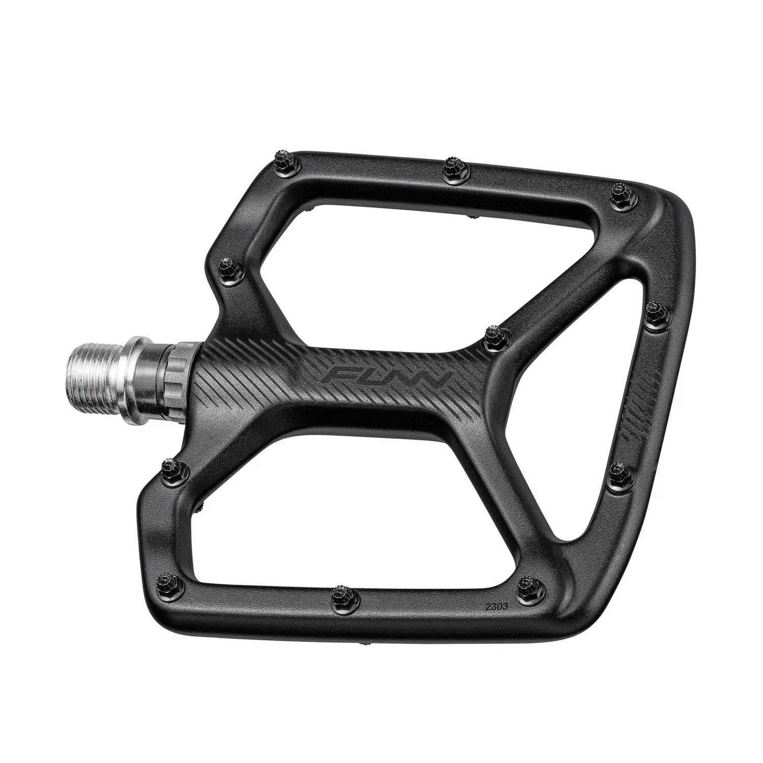 Funn Pedal Python V2 Flat Black - Ultimate Cycles Nowra