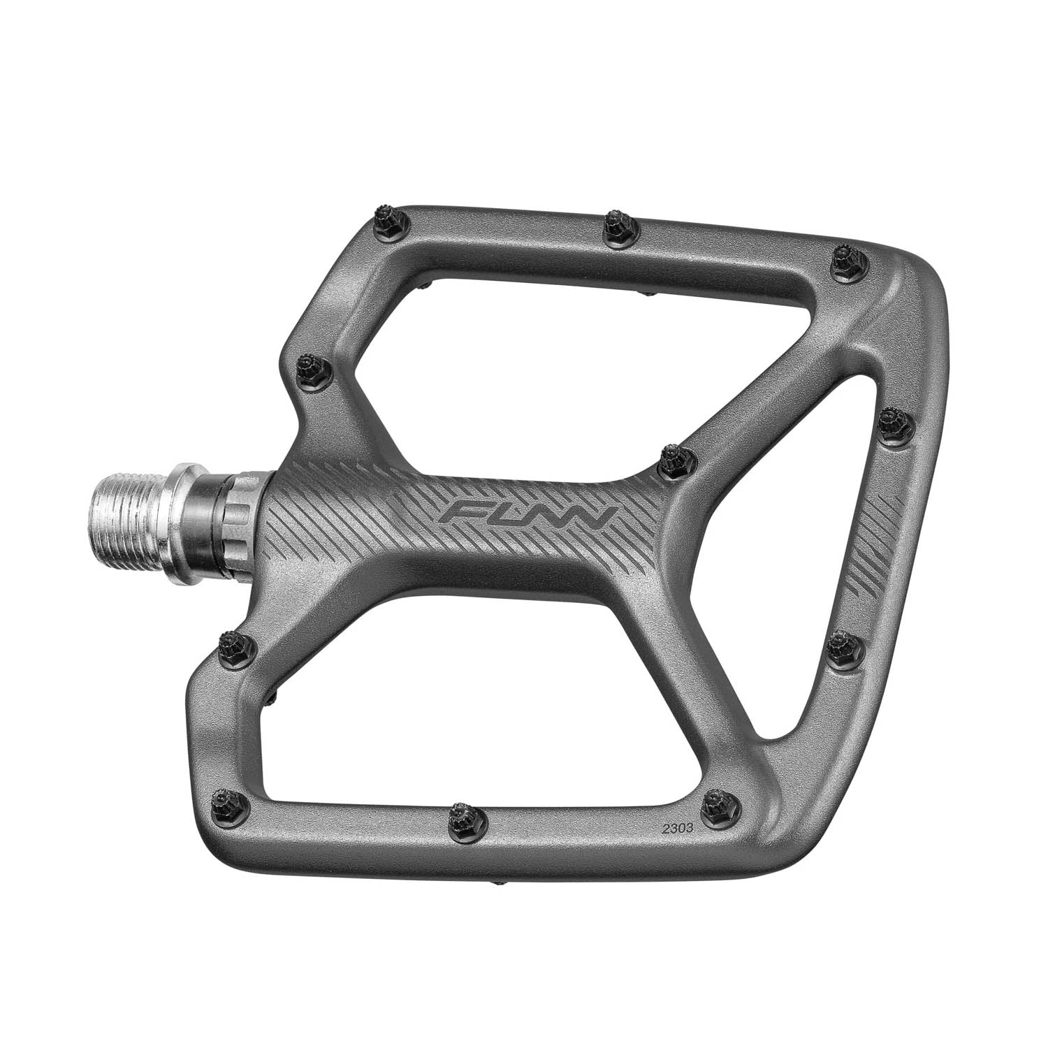 Funn Pedal Python V2 Flat Black - Ultimate Cycles Nowra