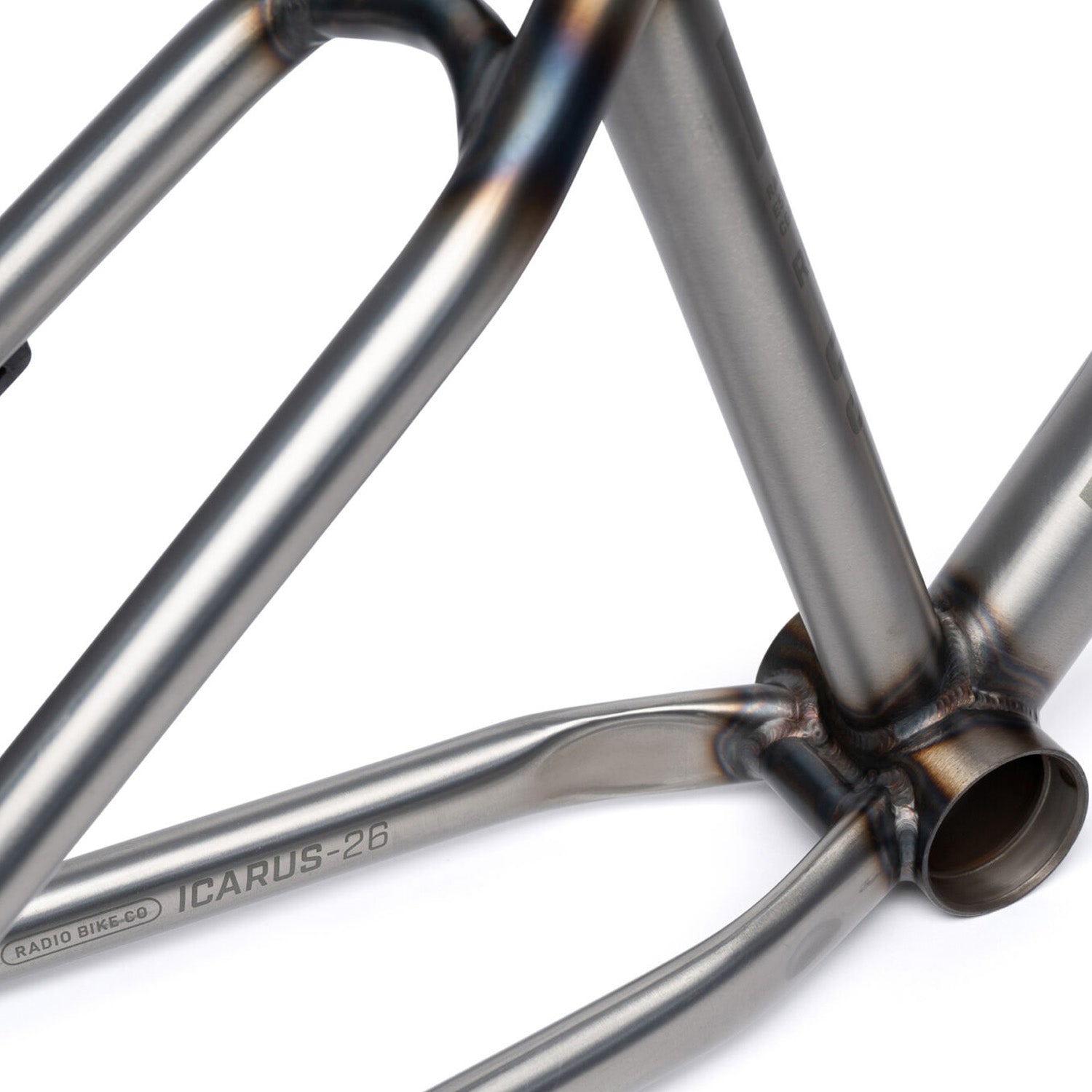 Radio Icarus 26" Dirtjump Frame Raw Alloy - Ultimate Cycles Nowra