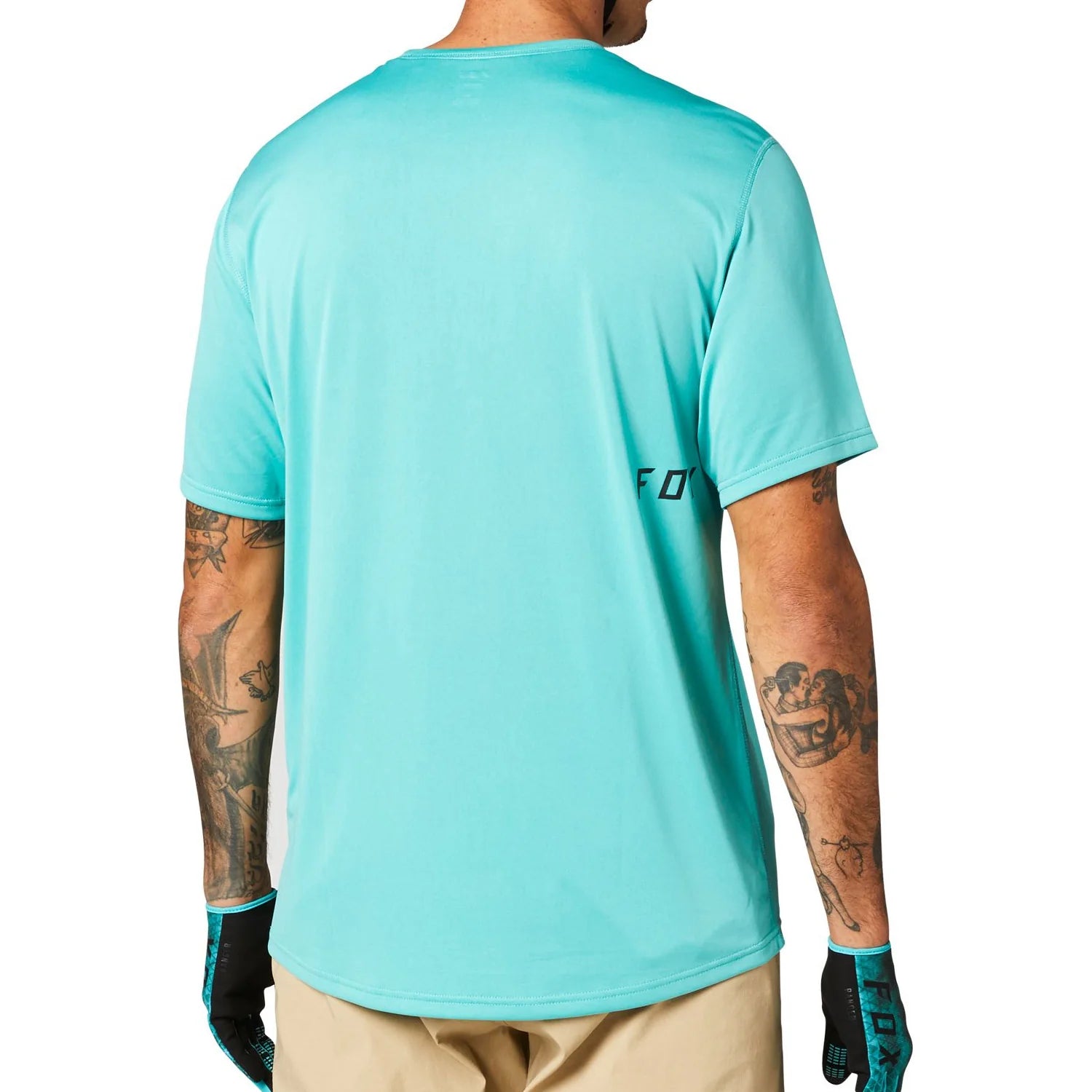 Fox Ranger Ss Jsy Block Teal - Ultimate Cycles Nowra