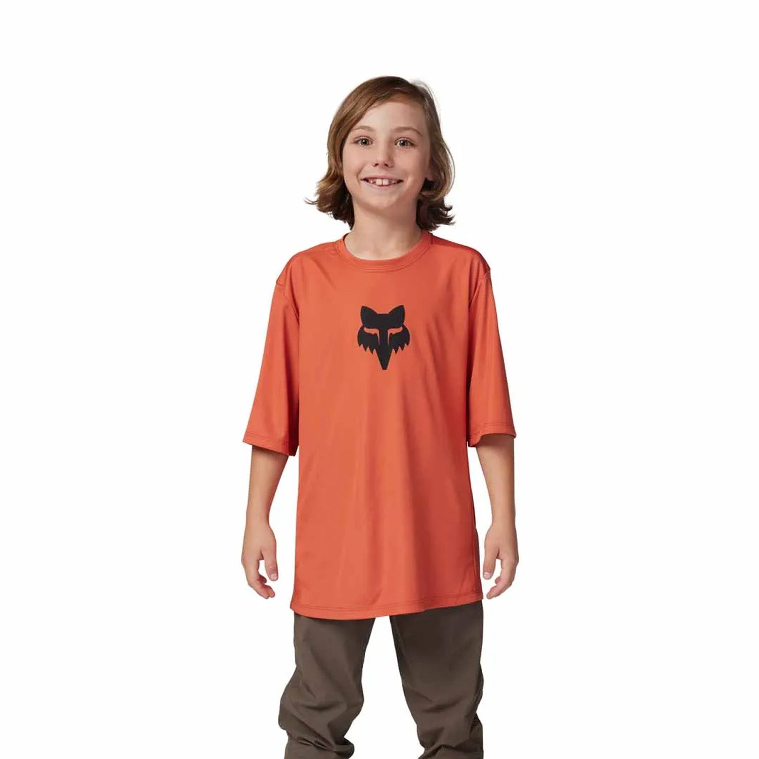 Fox Yth Ranger Ss Jersey Atmc Orng - Ultimate Cycles Nowra