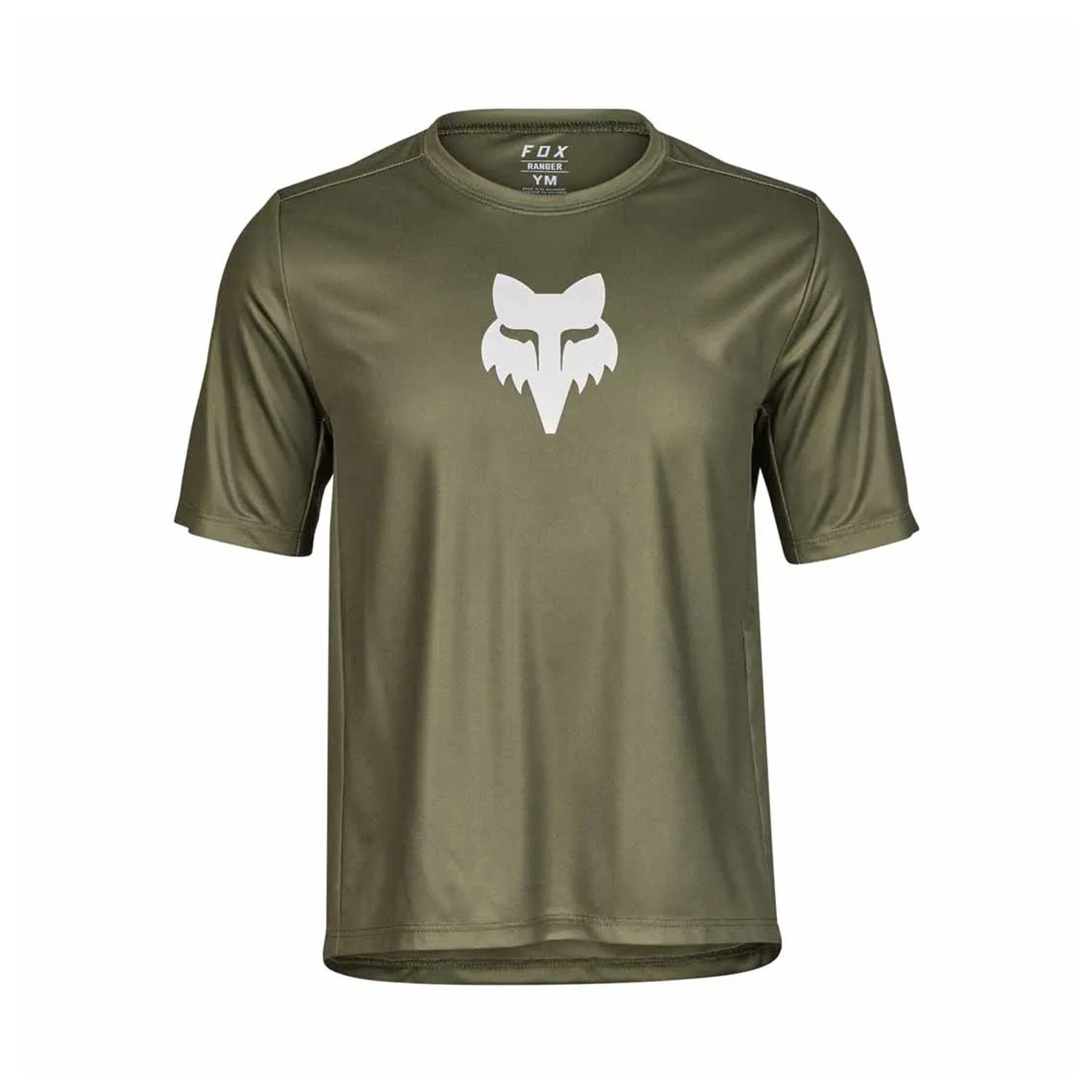 Fox Yth Ranger Ss Jersey Olvgrn - Ultimate Cycles Nowra