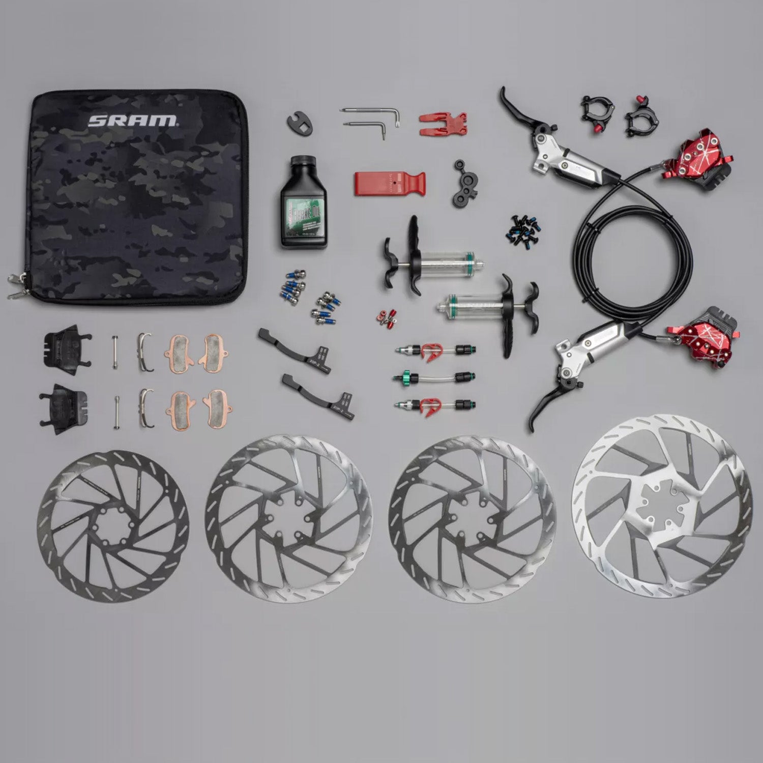 Sram Db Maven Ultimate (Splash Red) Stealth Expert Kit Alum Lever - Ultimate Cycles Nowra