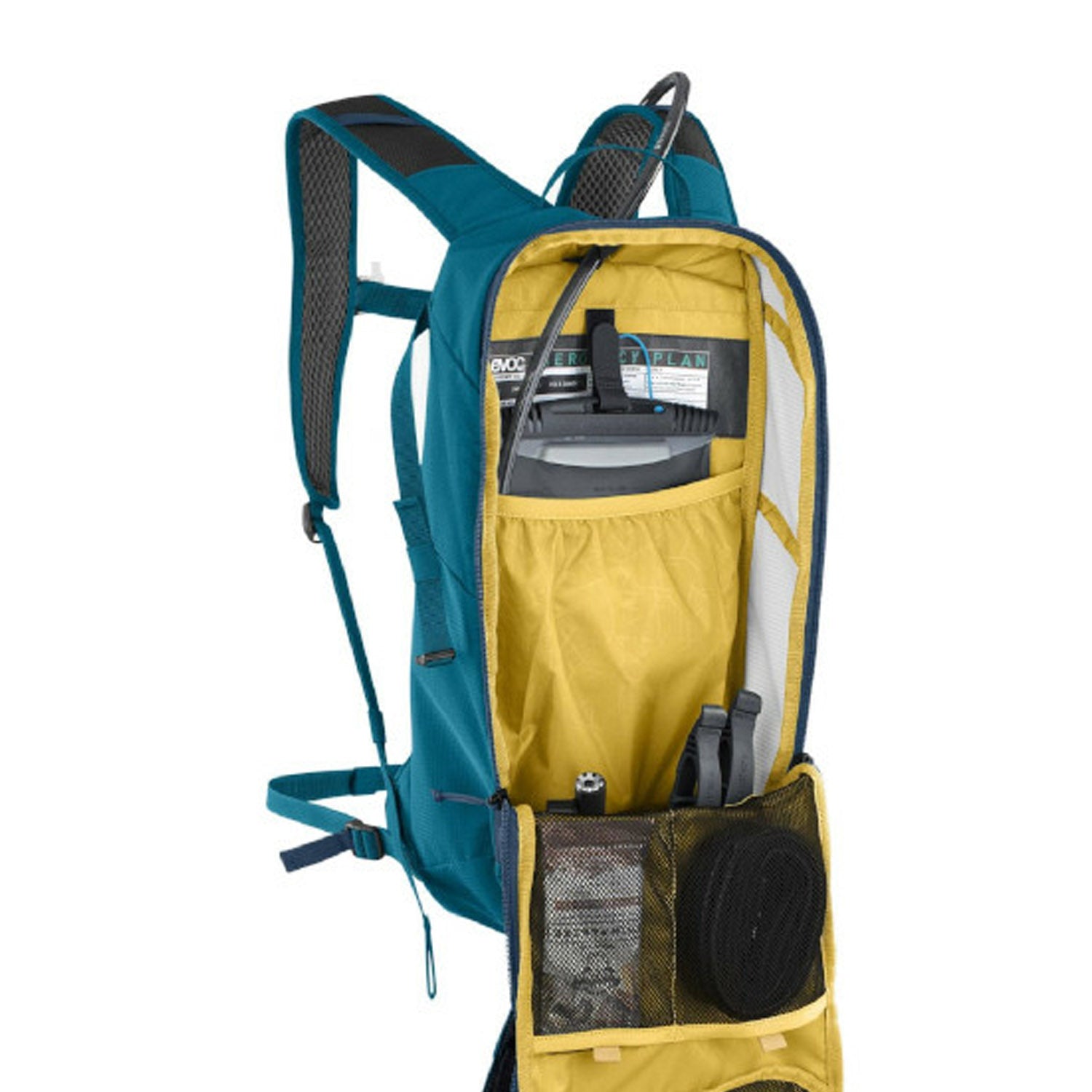 Evoc Ride 8+ Hydra Bladder Backpack O/s Ocean 8l + 2l - Ultimate Cycles Nowra