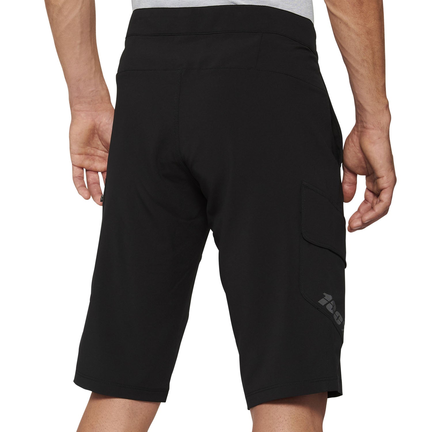 100% Ridecamp Shorts Blk - Ultimate Cycles Nowra