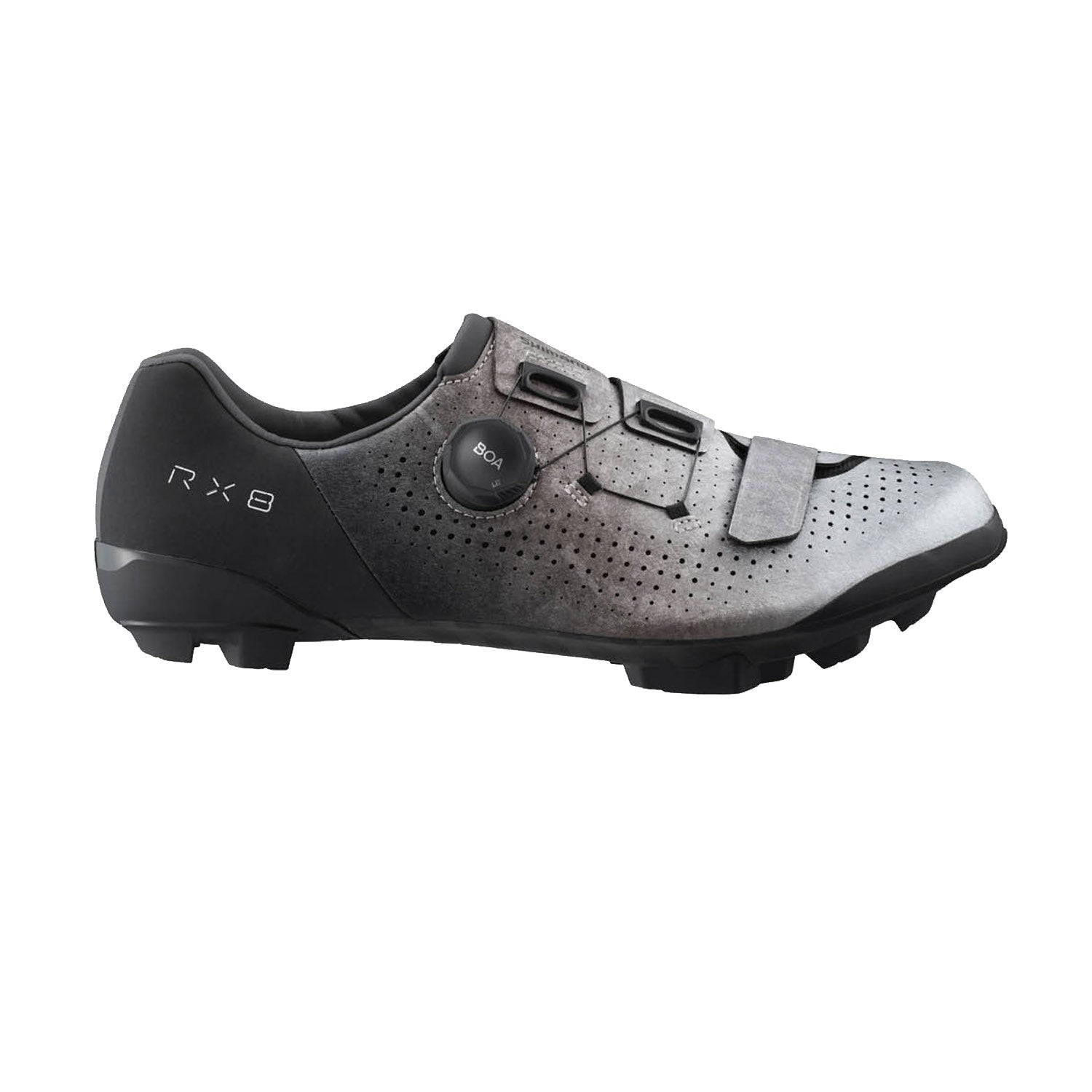 Shimano Sh-rx801 Spd Shoes Silver - Ultimate Cycles Nowra