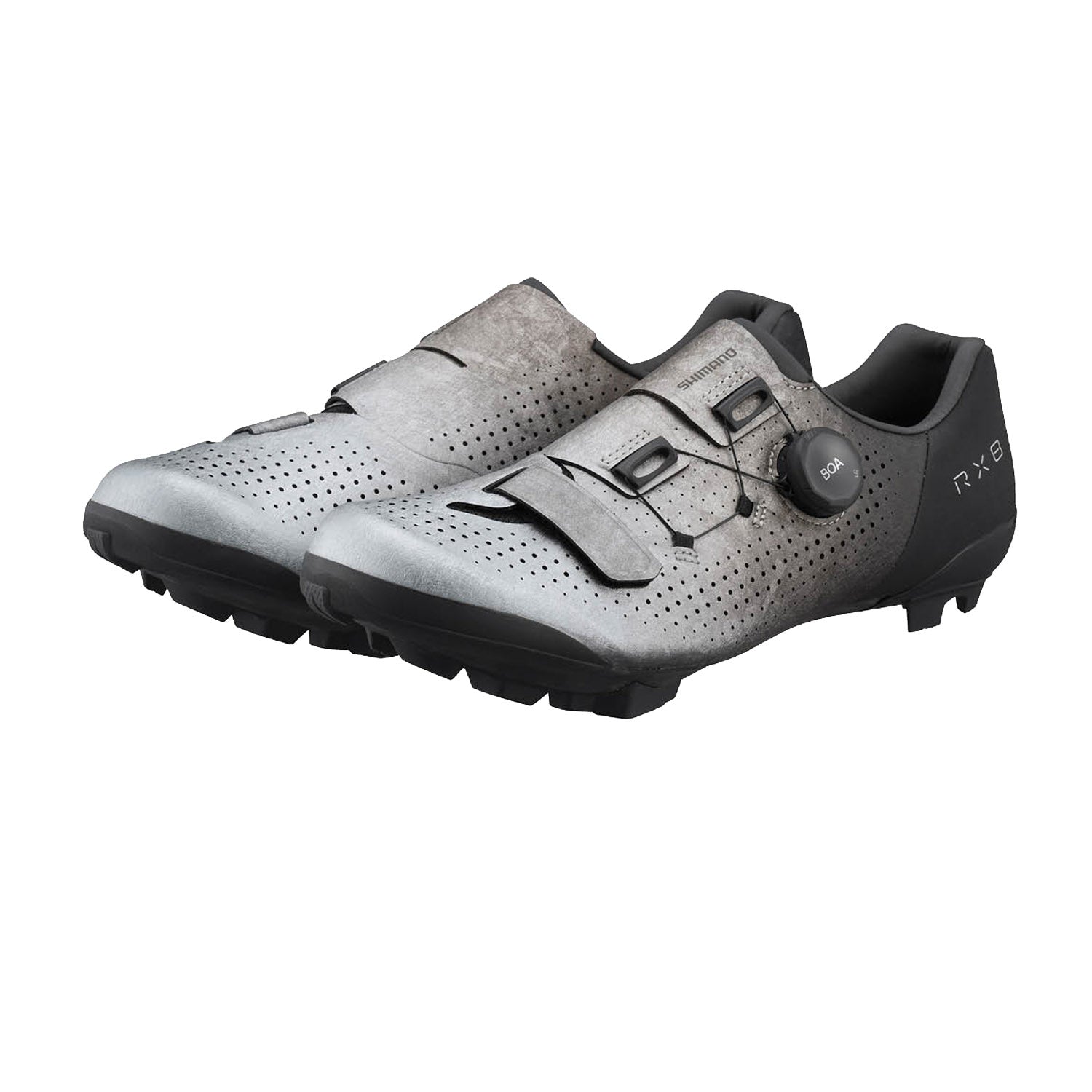 Shimano Sh-rx801 Spd Shoes Silver - Ultimate Cycles Nowra