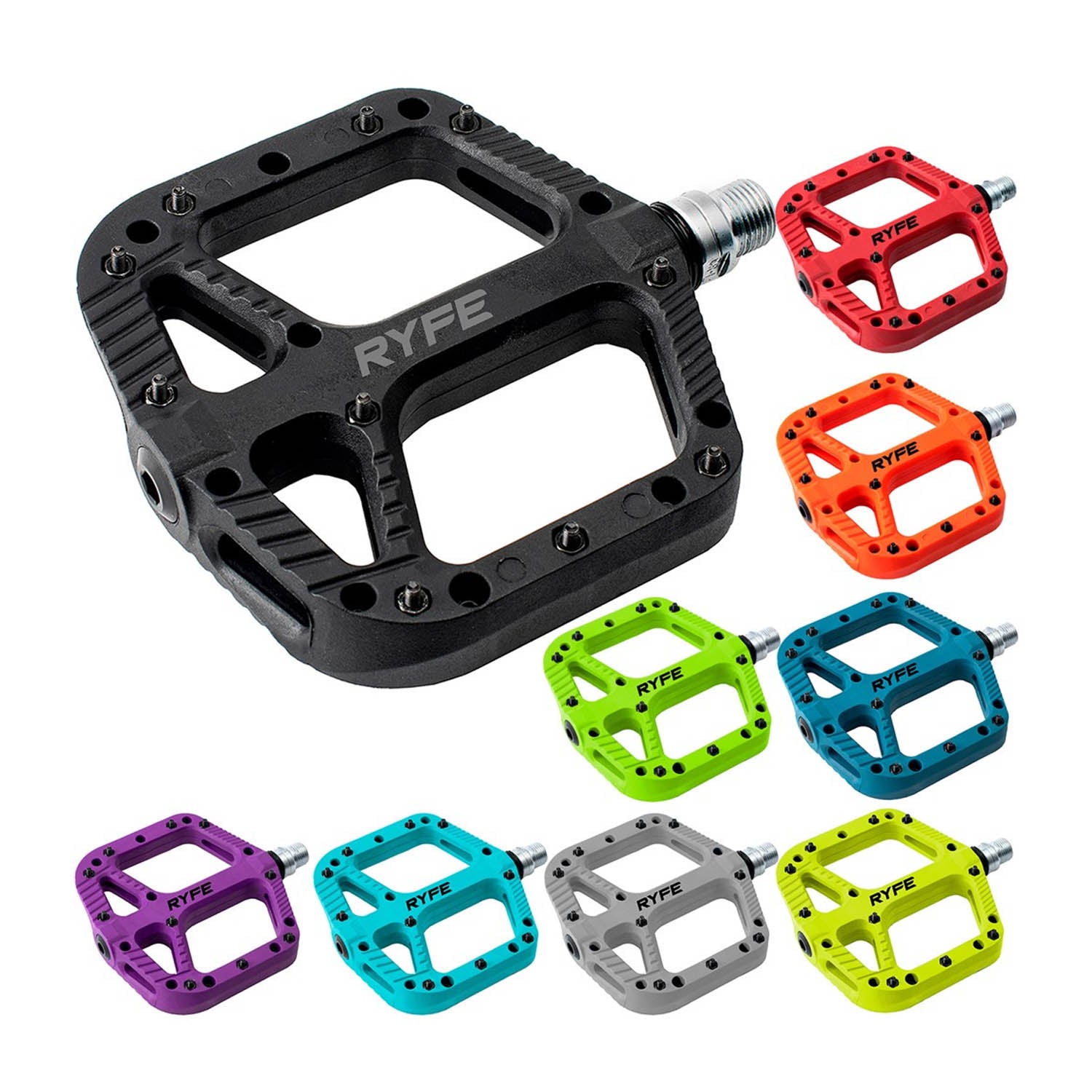 RYFE PEDAL SASQUATCH WASABI GREEN - Ultimate Cycles Nowra