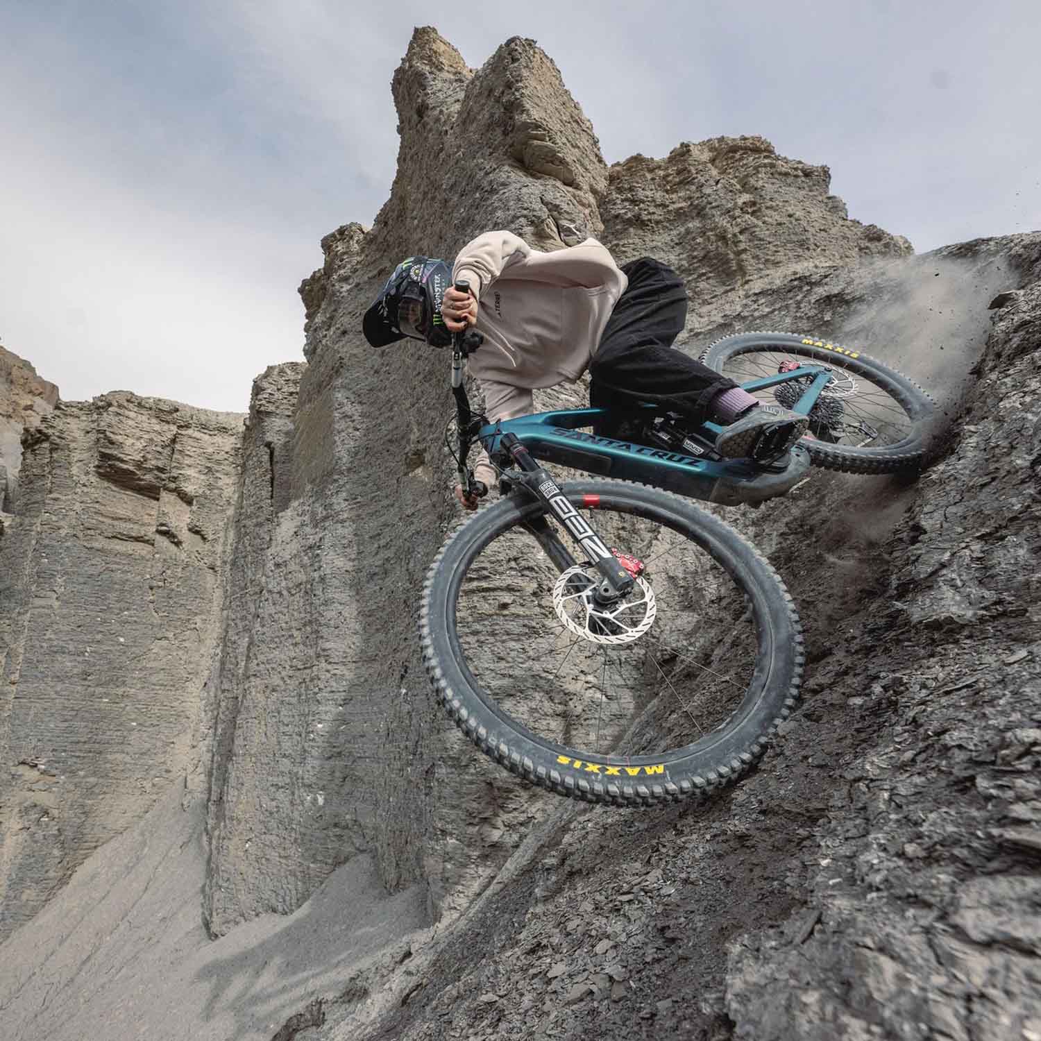 Santa Cruz Bullit 4C GX AXS-Kit MX Matte Teal Sparkle